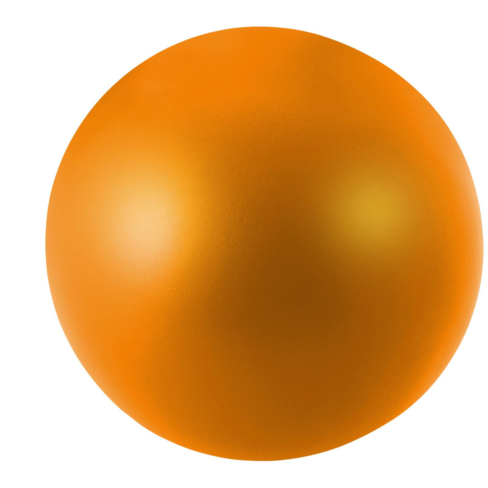 Cool rund stressboll - Orange med tryck