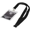 Lorenzo Clear ID Badge Holder - image 4