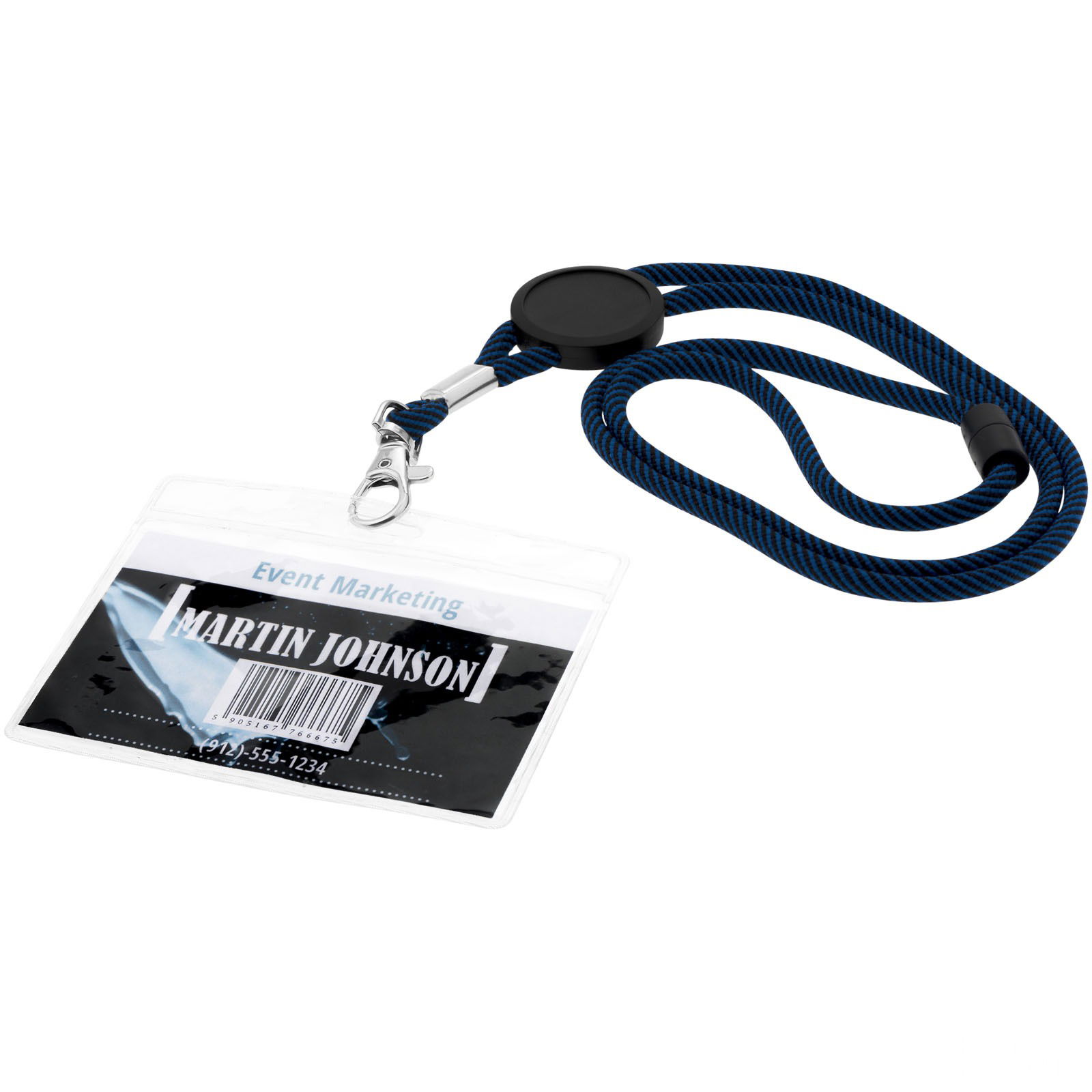 Serge Transparent ID Badge Holder
