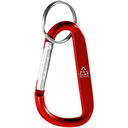 Timor RCS Recycled Aluminum Carabiner with Keyring - image 3