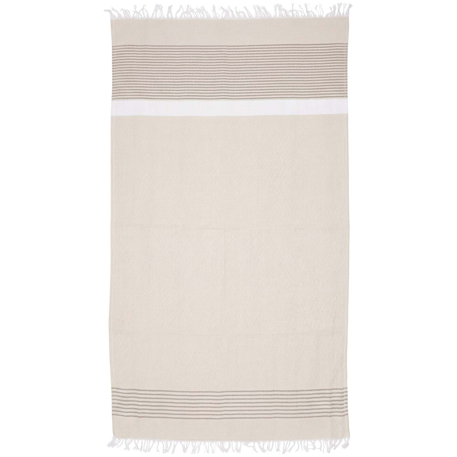 Citizen Green Seabeach fouta-håndkle 100 x 180 cm - Beige, forside