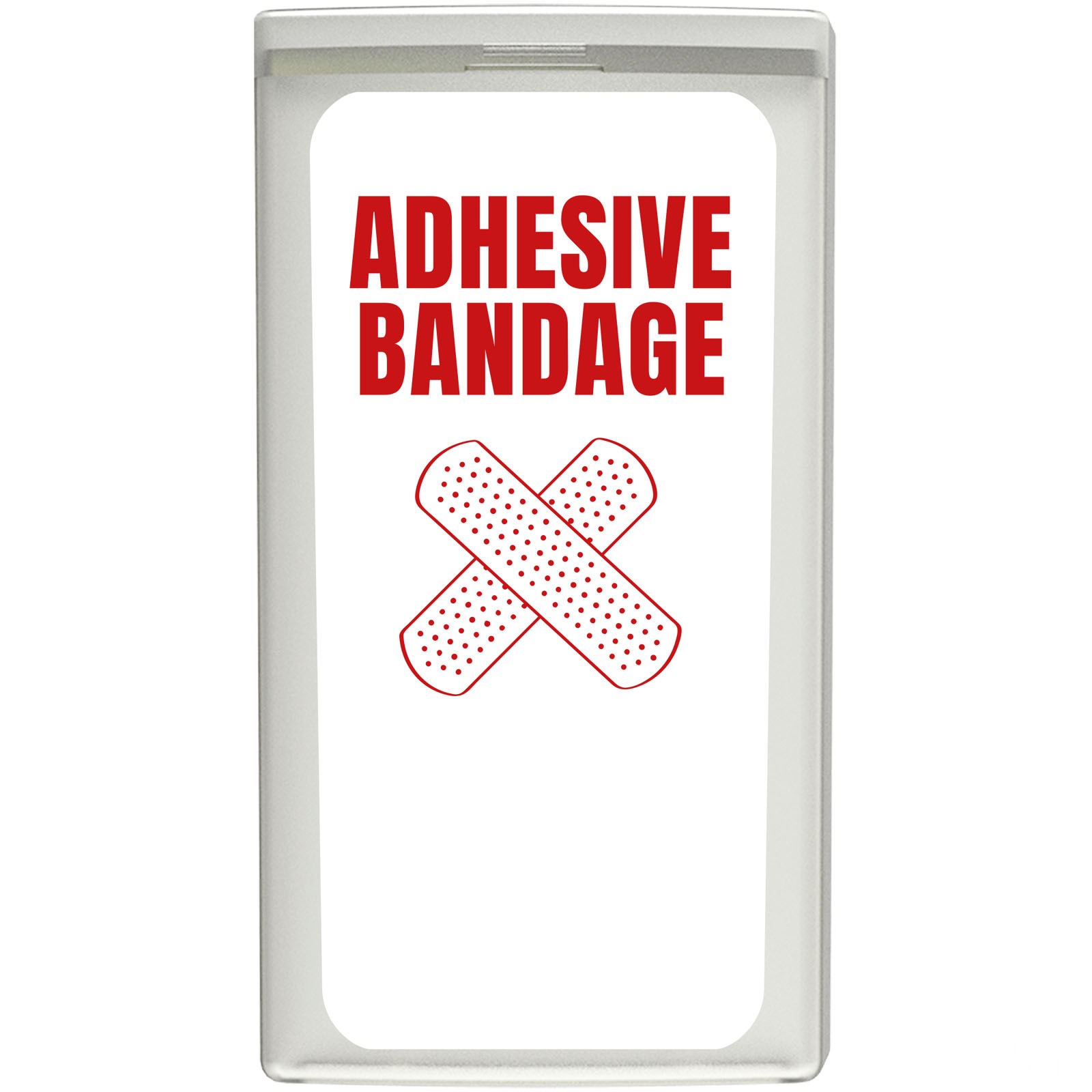 MiniKit Plaster - Transparent vit, forside