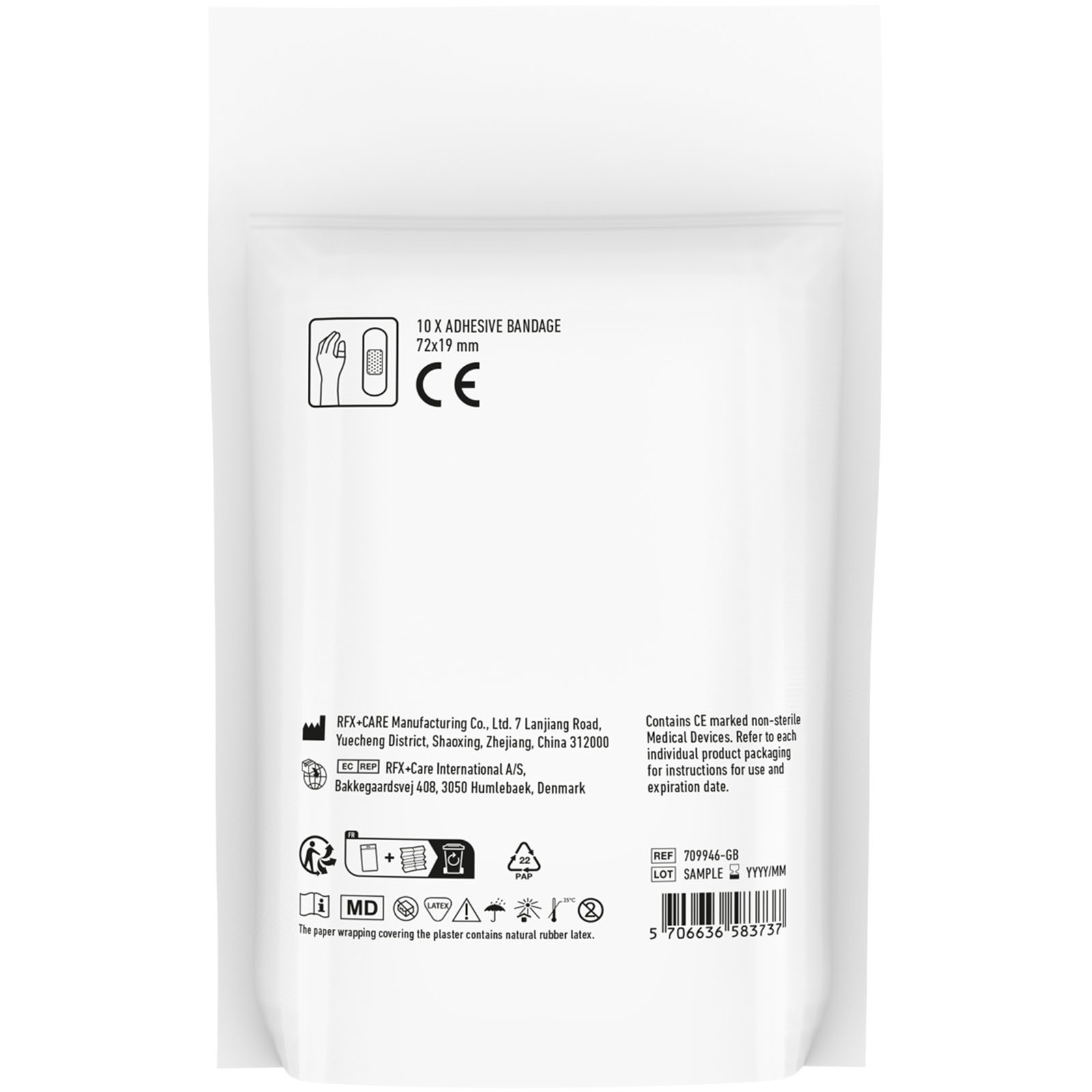 MiniKit Plaster med papirpose