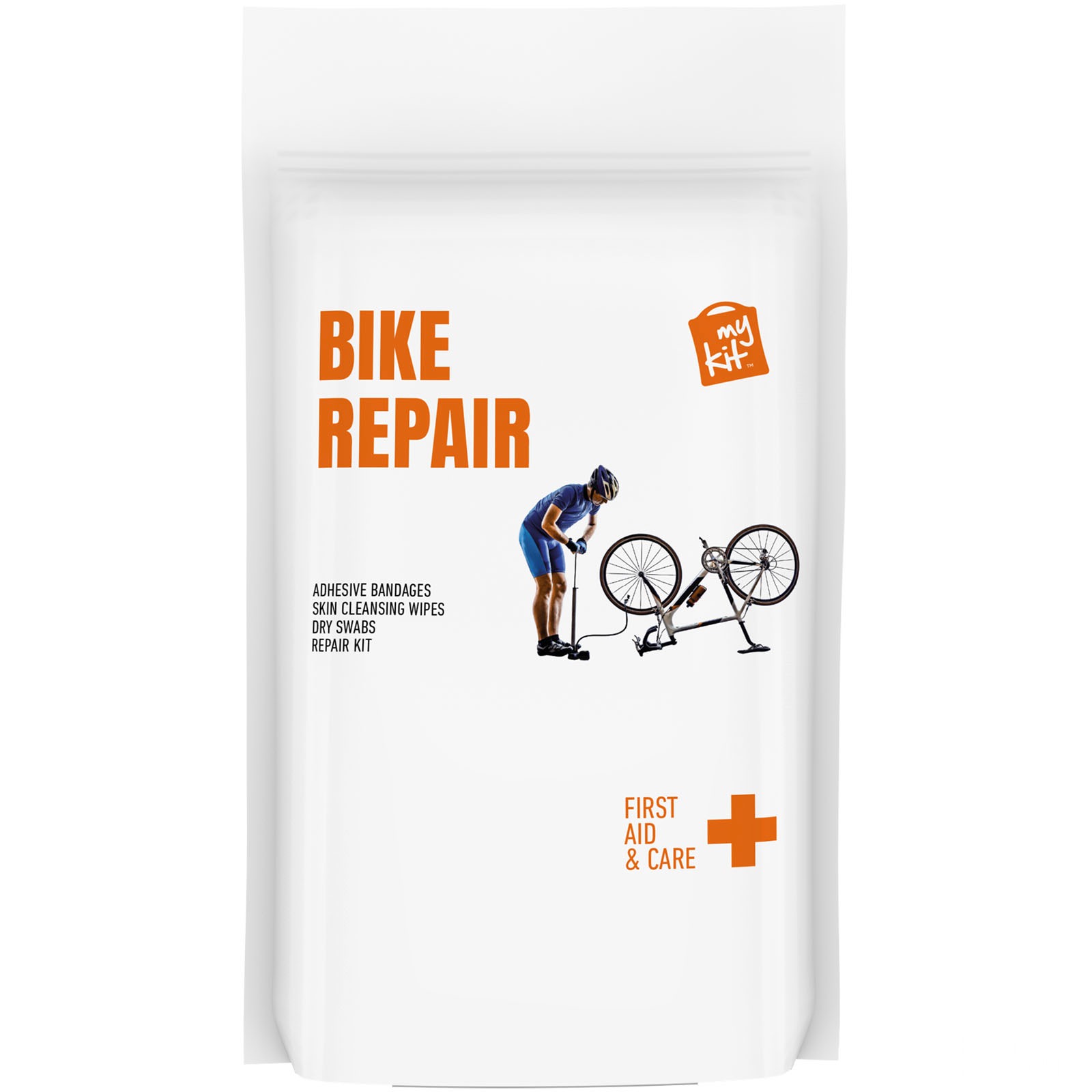 MyKit Bike Repair med papirpose - Vit, forside