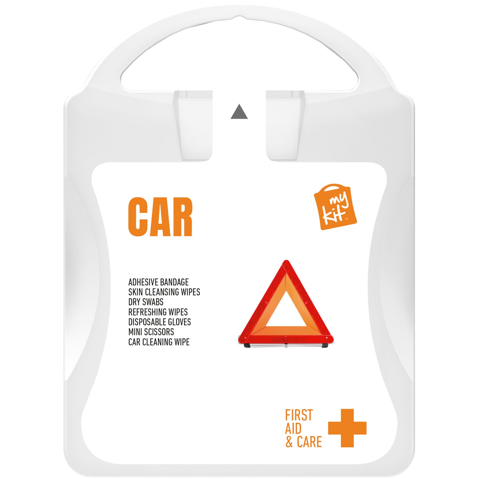MyKit Bil - Transparent vit, forside