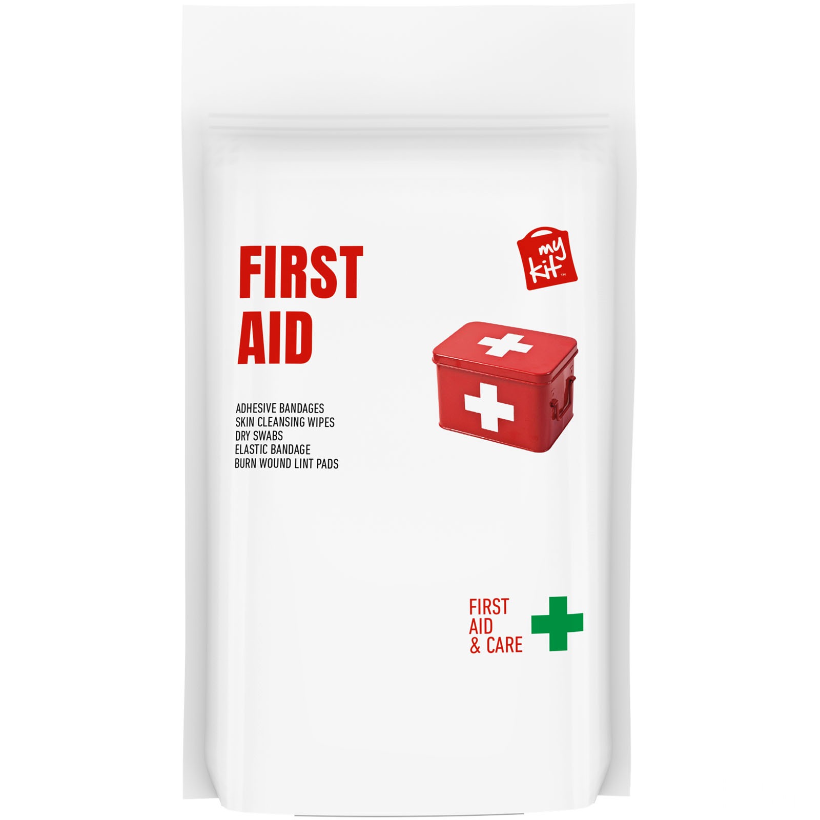 MyKit First Aid med papirpose - Vit, forside