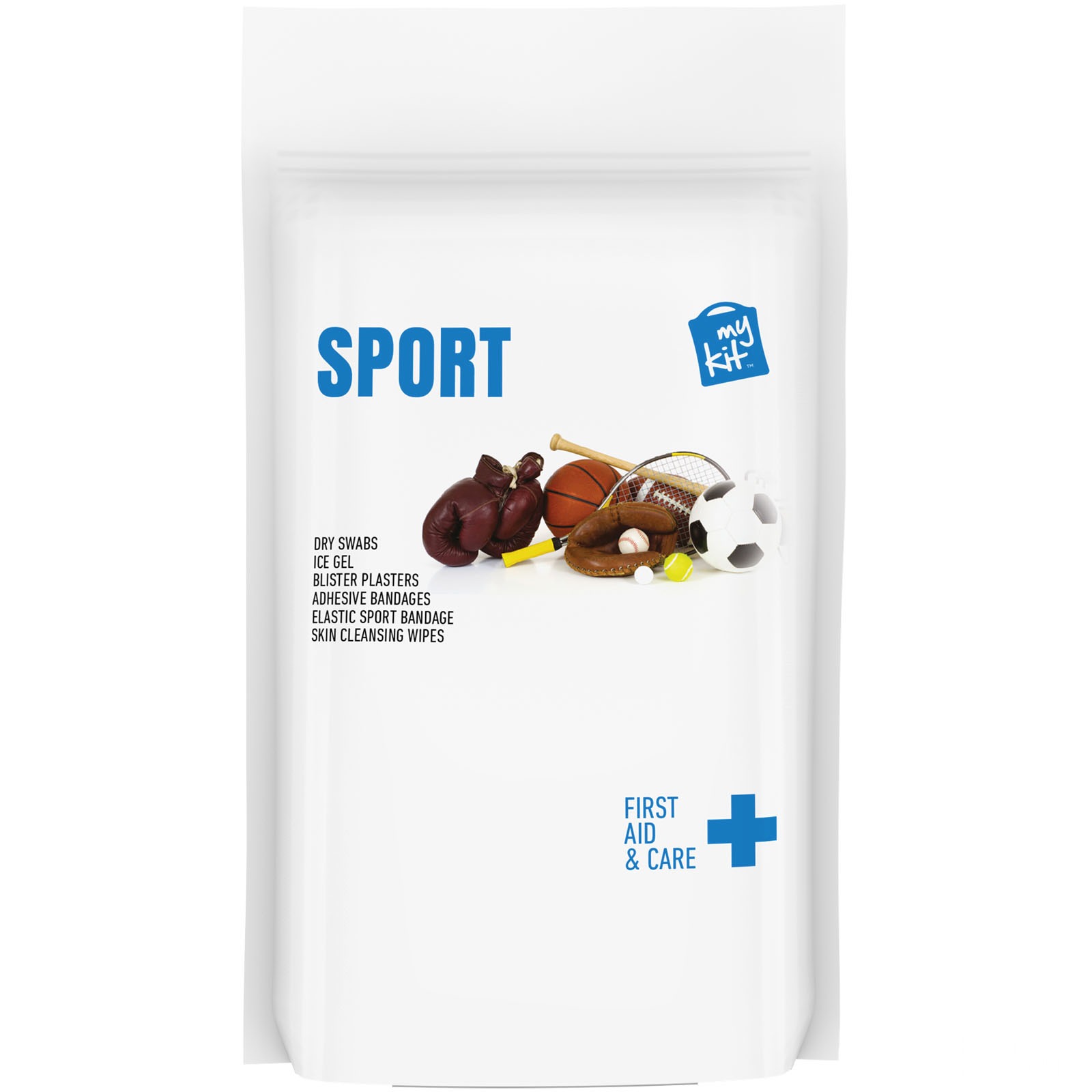 MyKit Sport med papirpose - Vit, forside