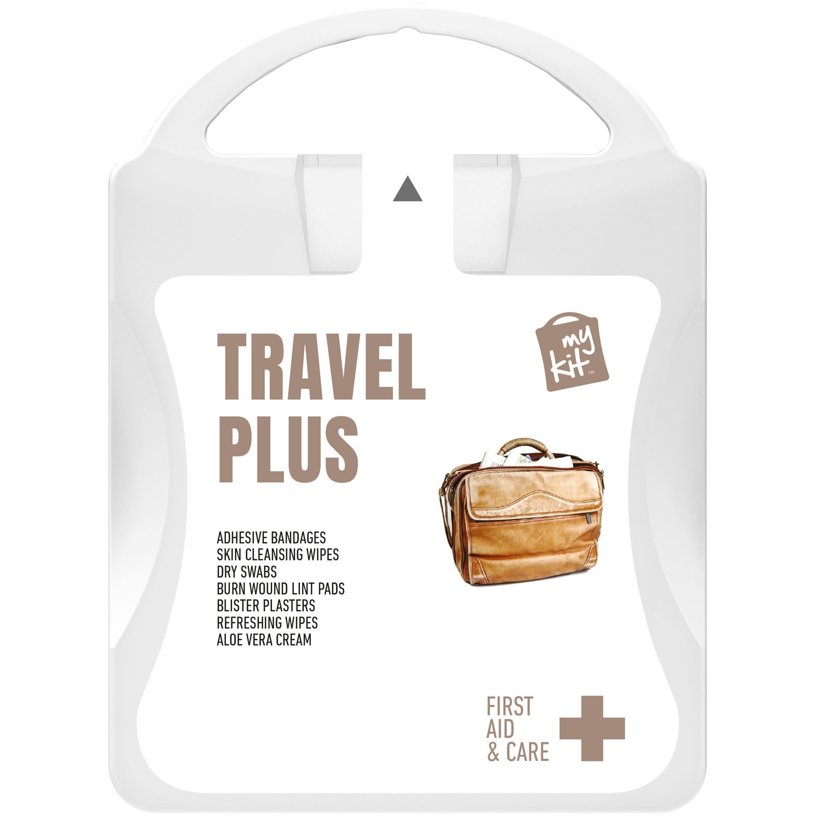 MyKit Reise Plus - Transparent vit, forside