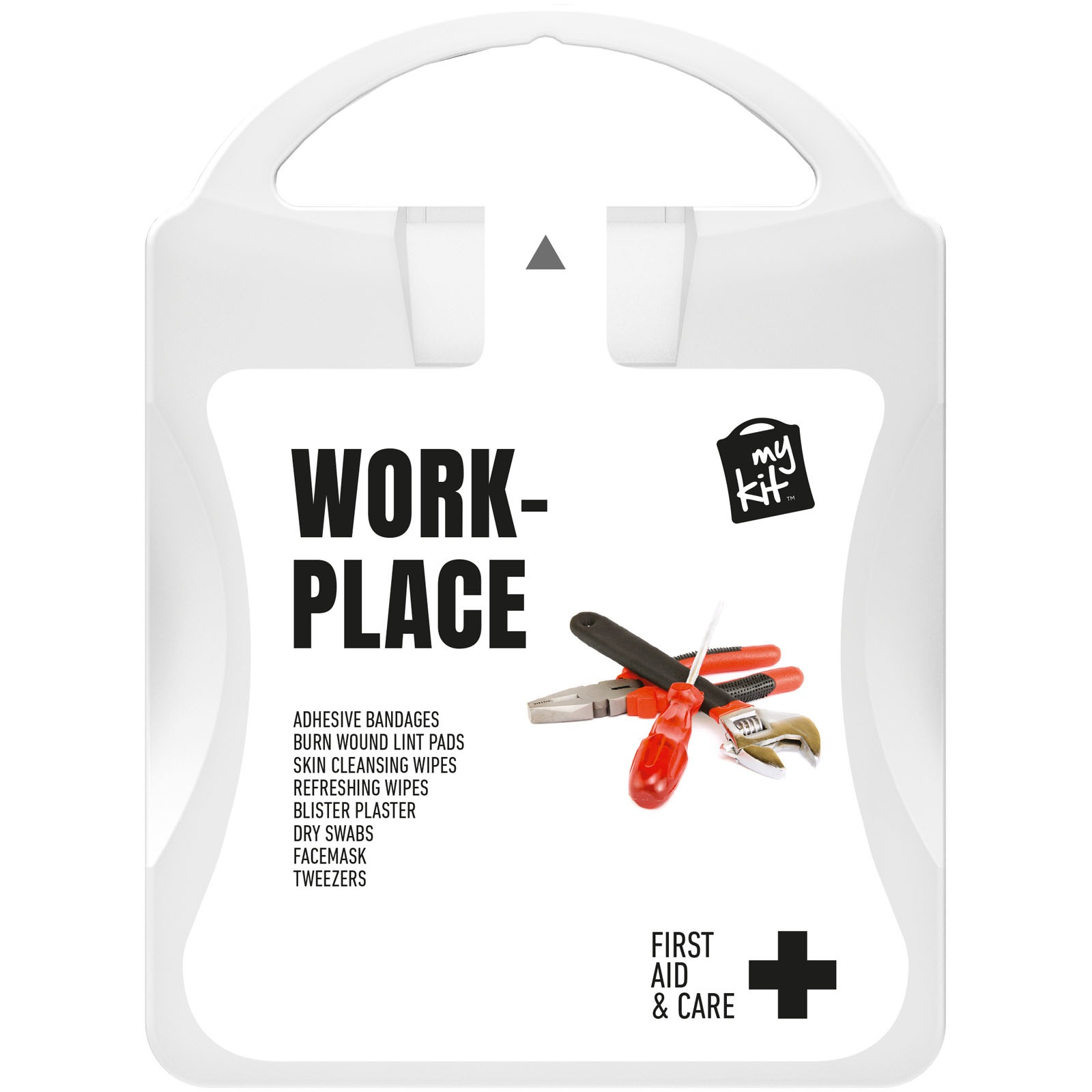 MyKit Arbeidsplass - Transparent vit, forside