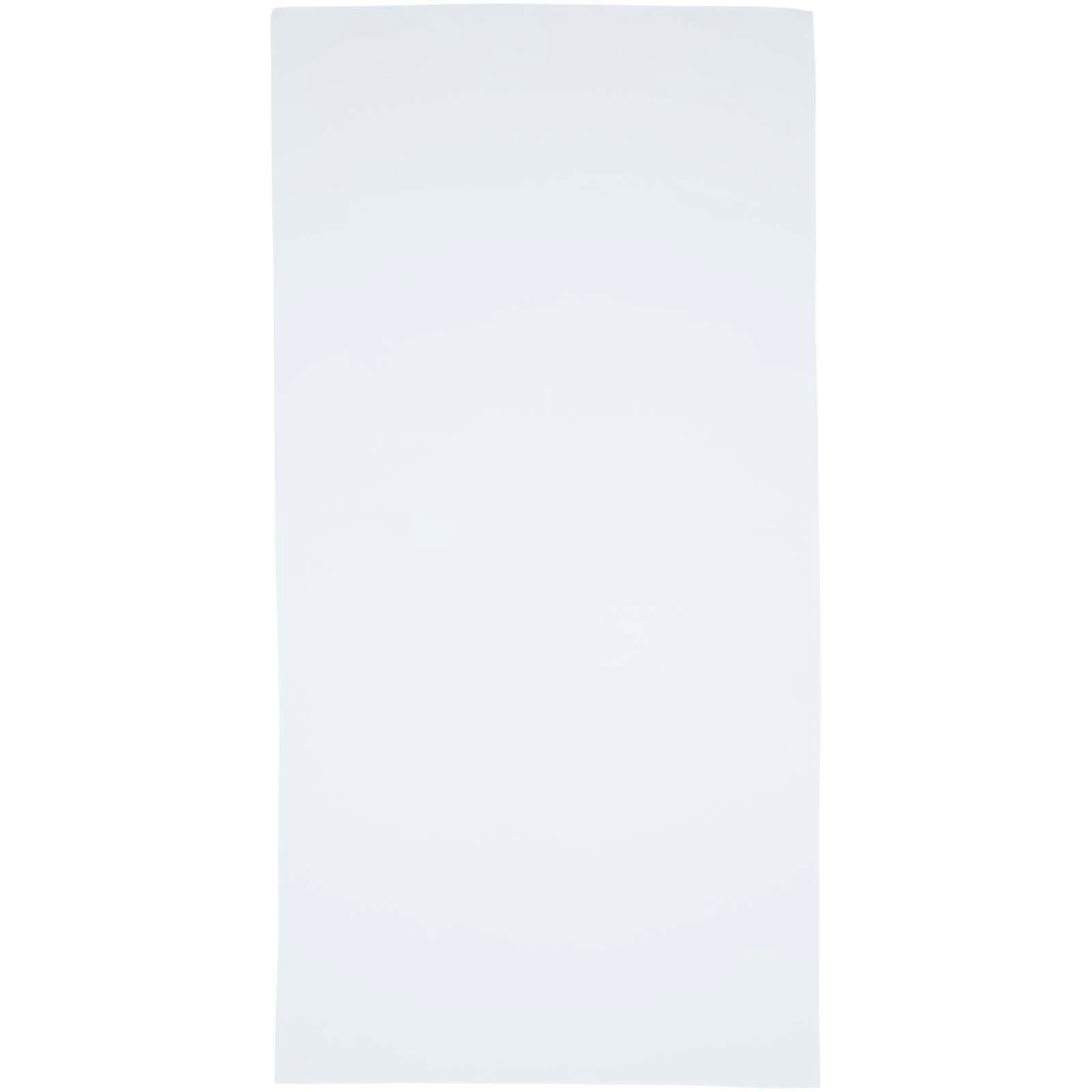 Petal lettvektshåndkle av RPET for sublimering, 50 x 100 cm - Vit, forside