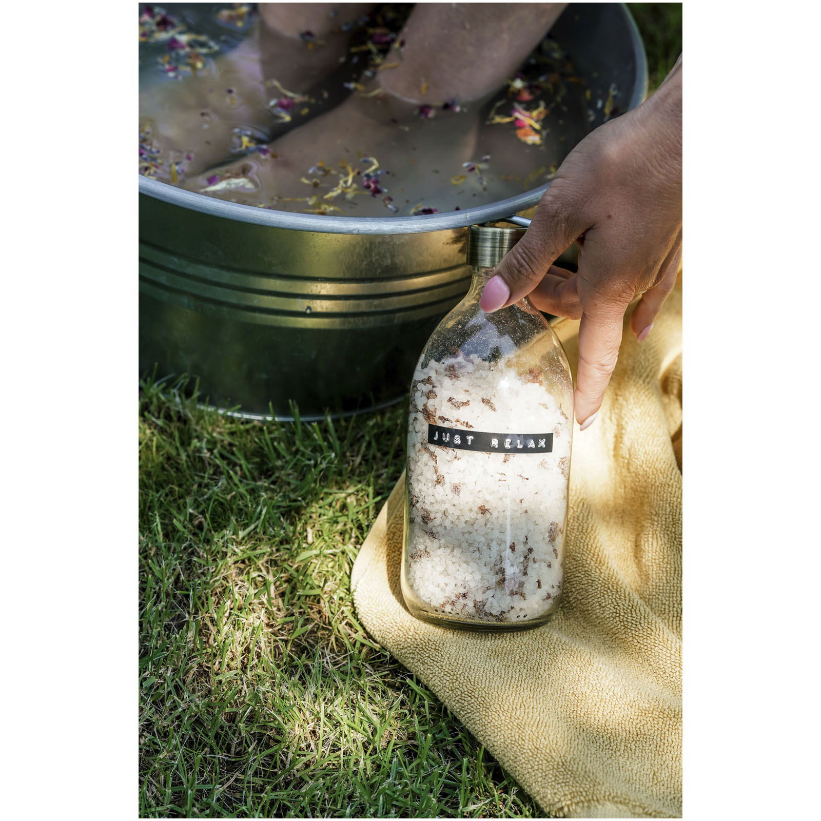 Wellmark Just Relax 500 ml badsalt – rosdoft