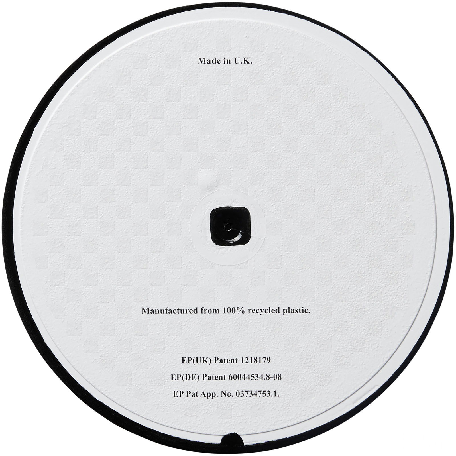 Brite-Mat® runt underlägg med däckmaterial