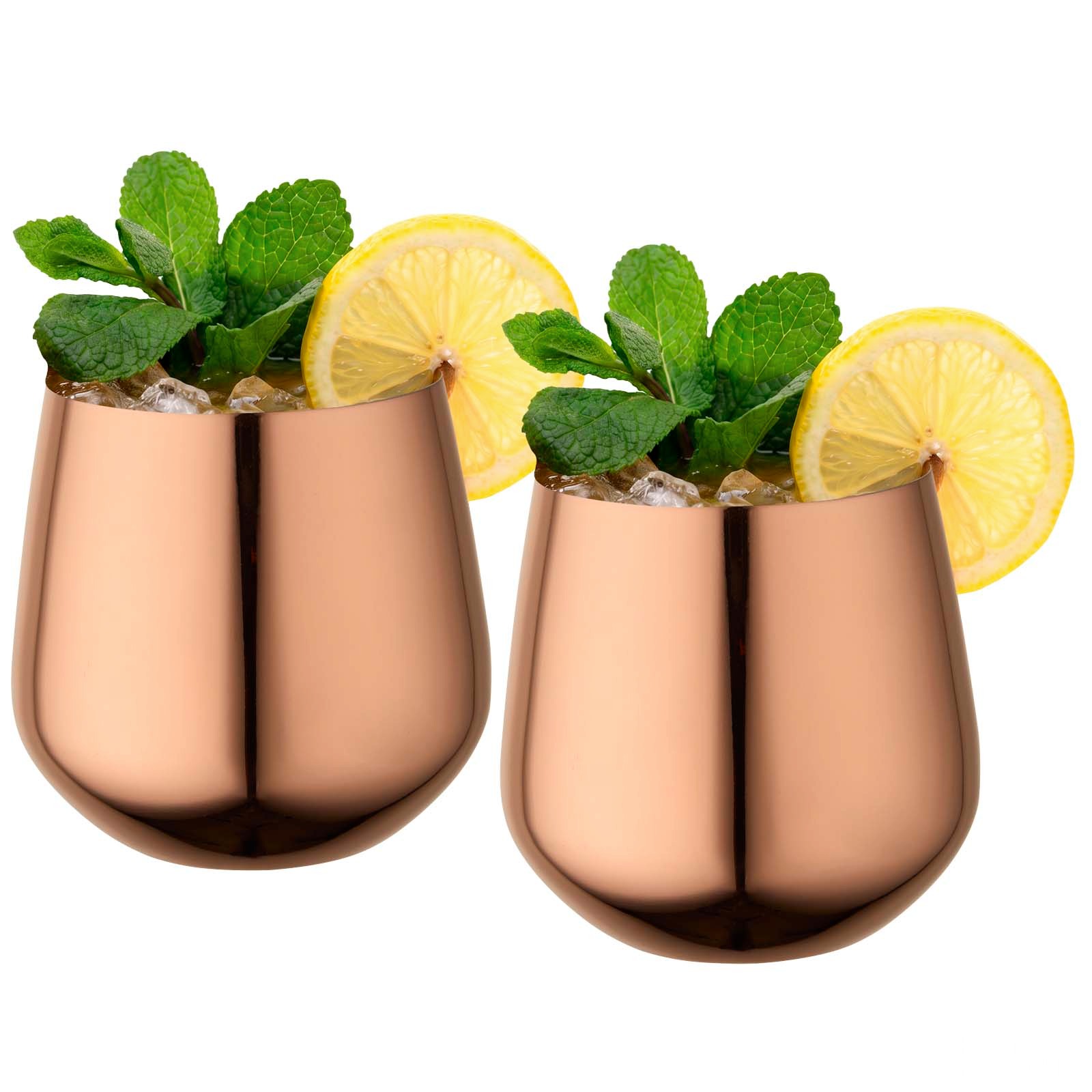 Cascade 540 ml stainless steel cup set