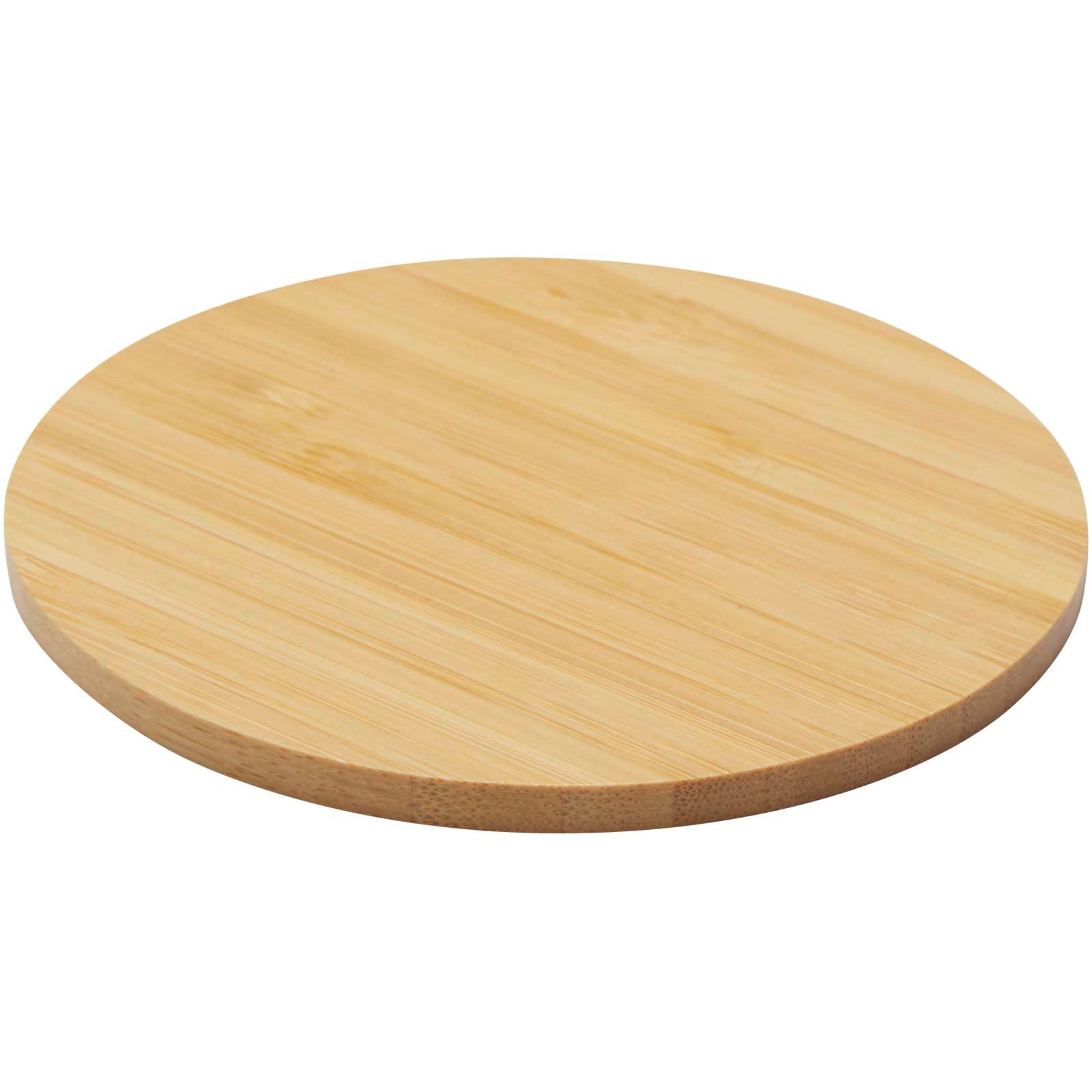 Cha underlägg av bambu - Natur med tryck