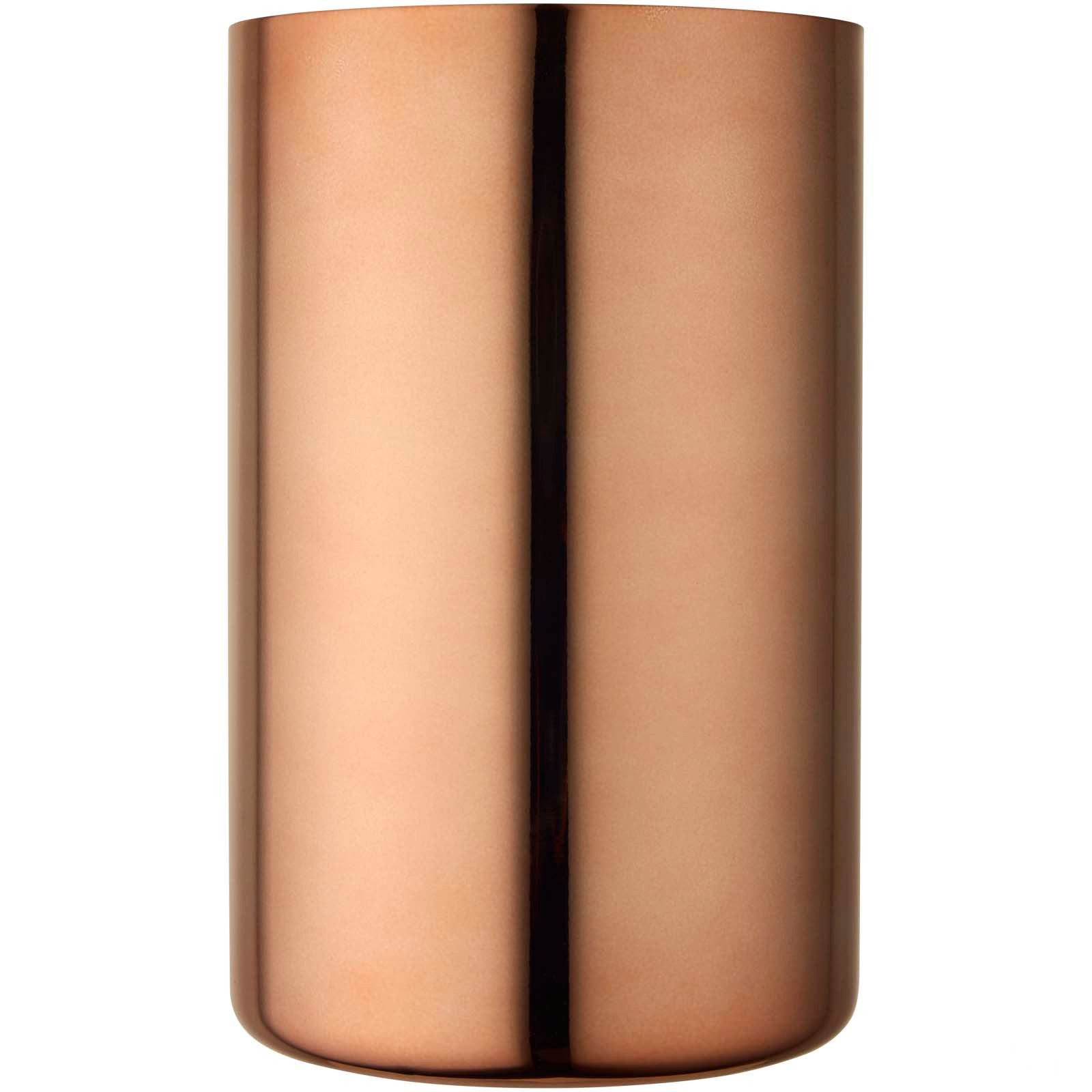 Cielo vinkjøler i rustfritt stål med doble vegger med logo - Roséguld, forside