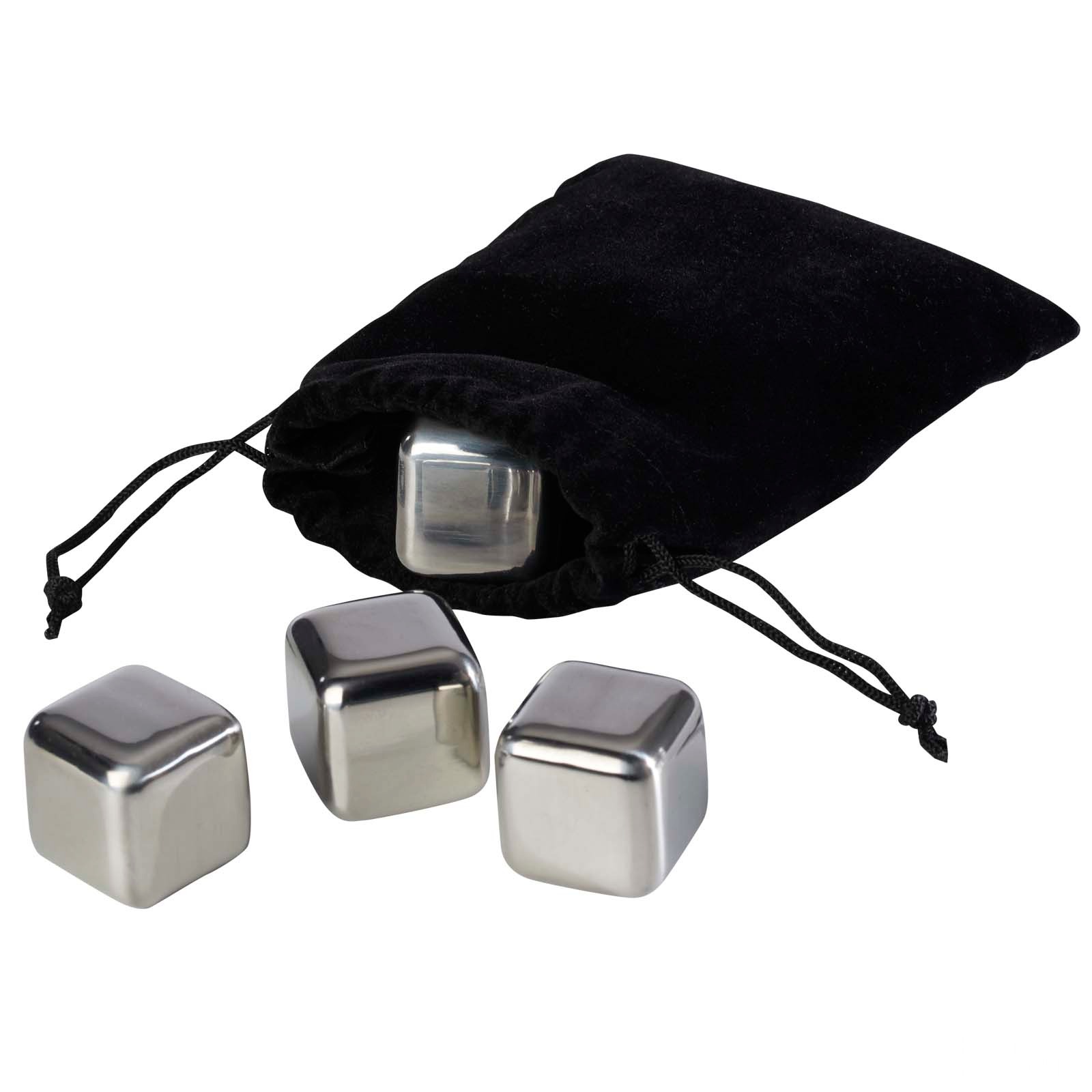 Froz stainless steel ice cubes set