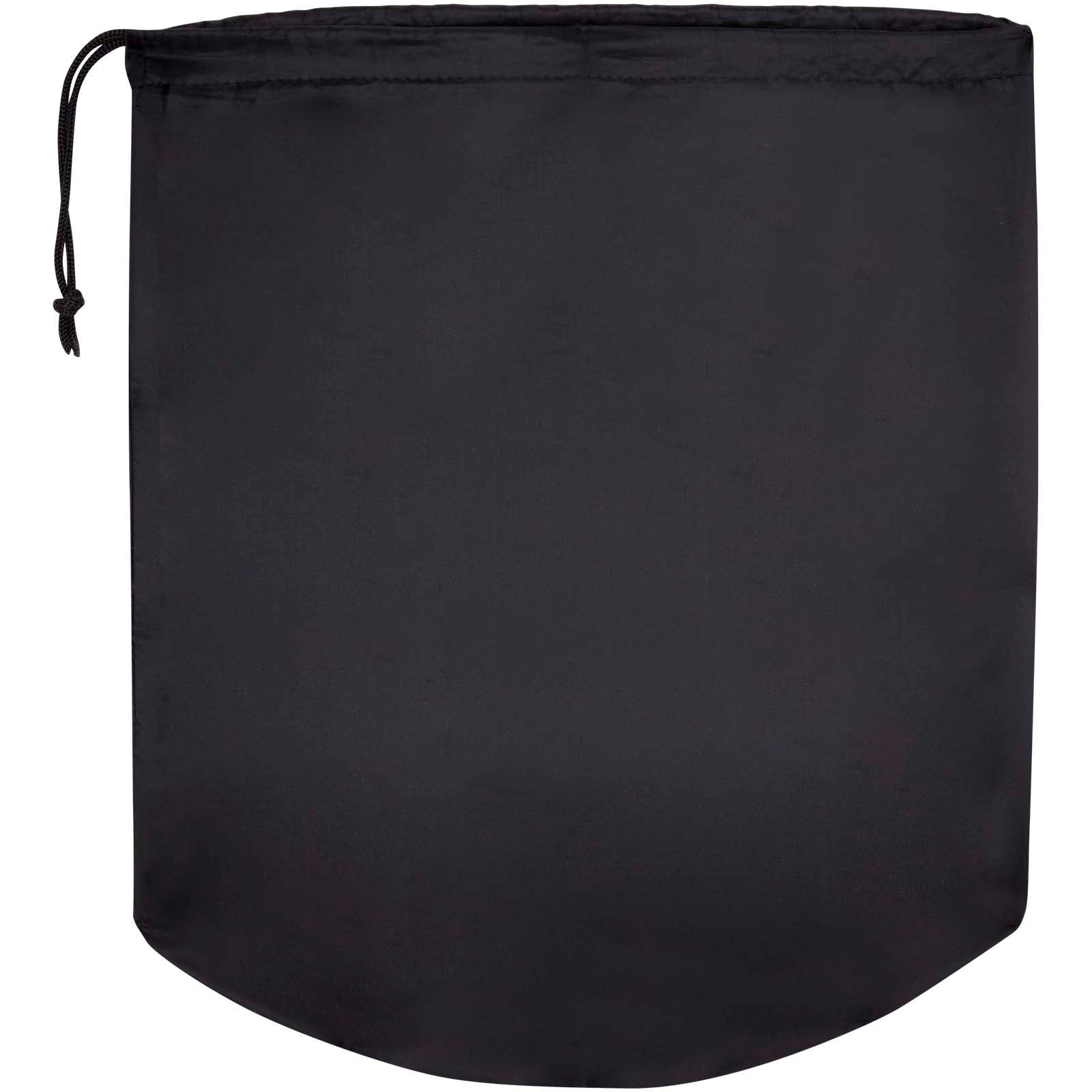 Huggy fleecepledd med pose 220 x 250 cm med logo