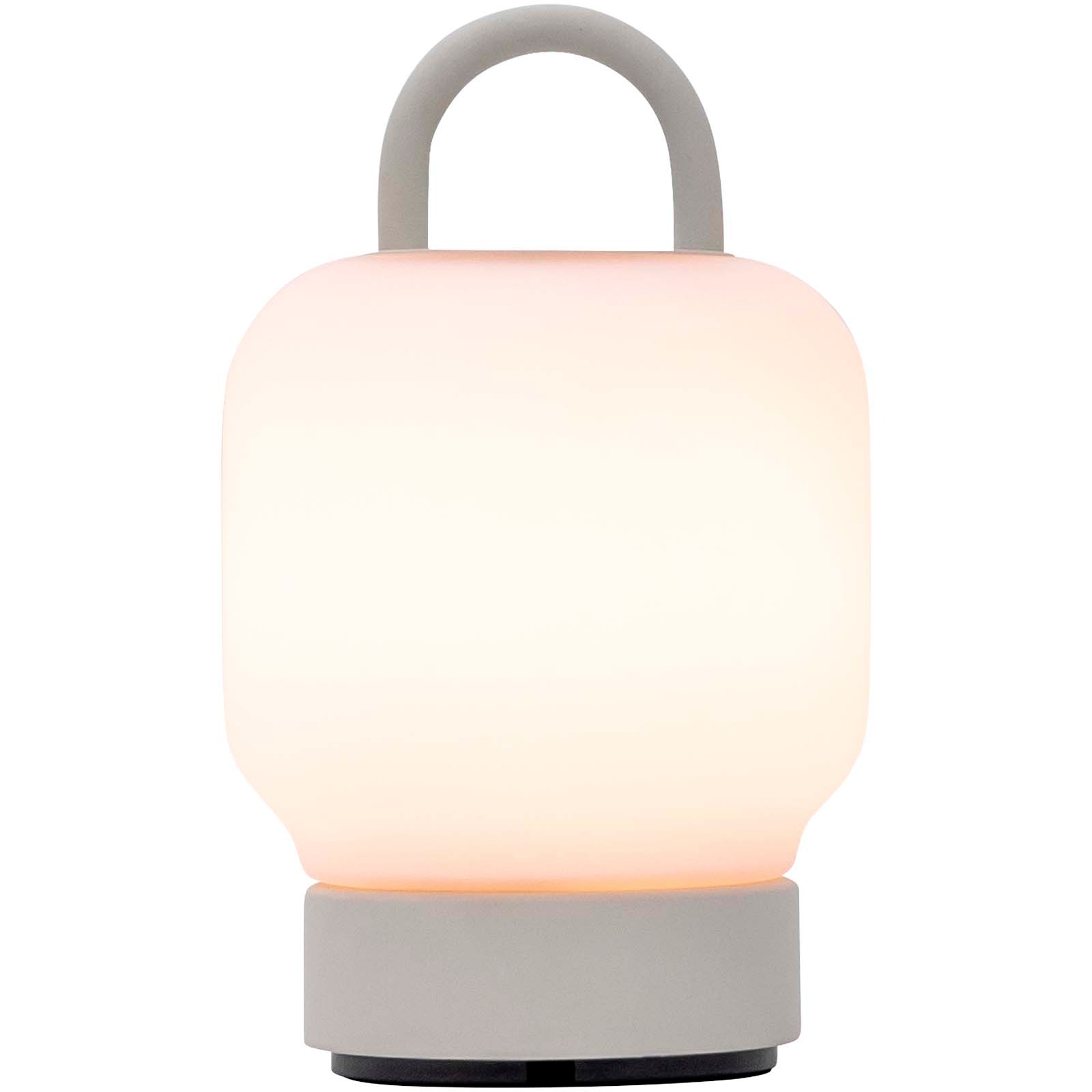 Kooduu Loome bärbar lampa - Vit med tryck