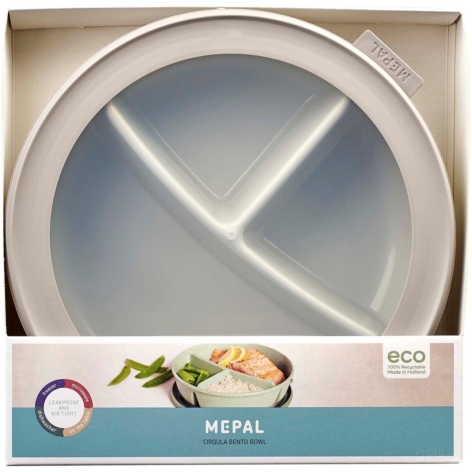 Mepal Cirqula Bento-skål (250+250+500 ml) 