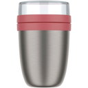Mepal Ellipse 500+200 ml isolert matbeger 2.0 med trykk - bilde 1