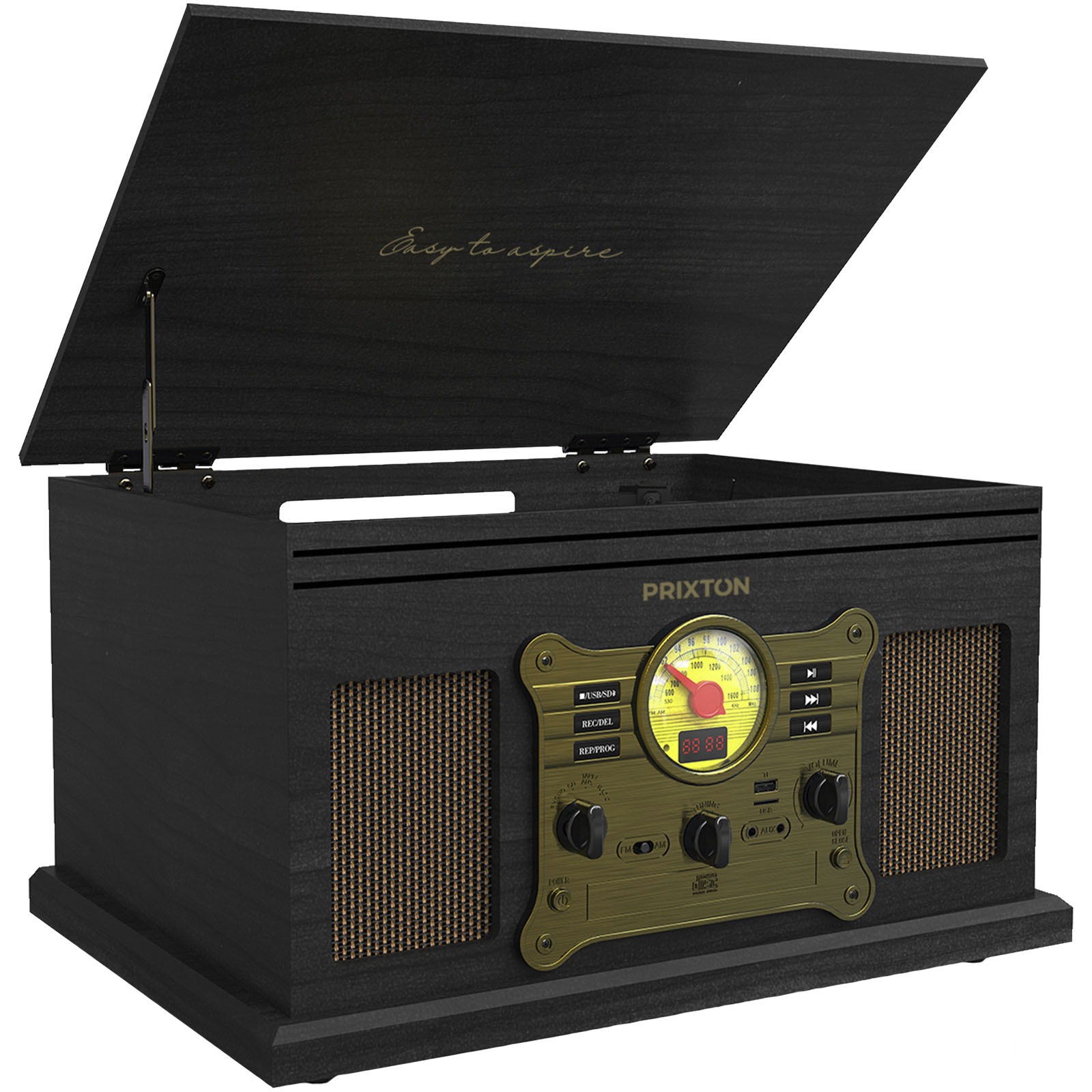 Prixton Century vinylspiller og musikkspiller