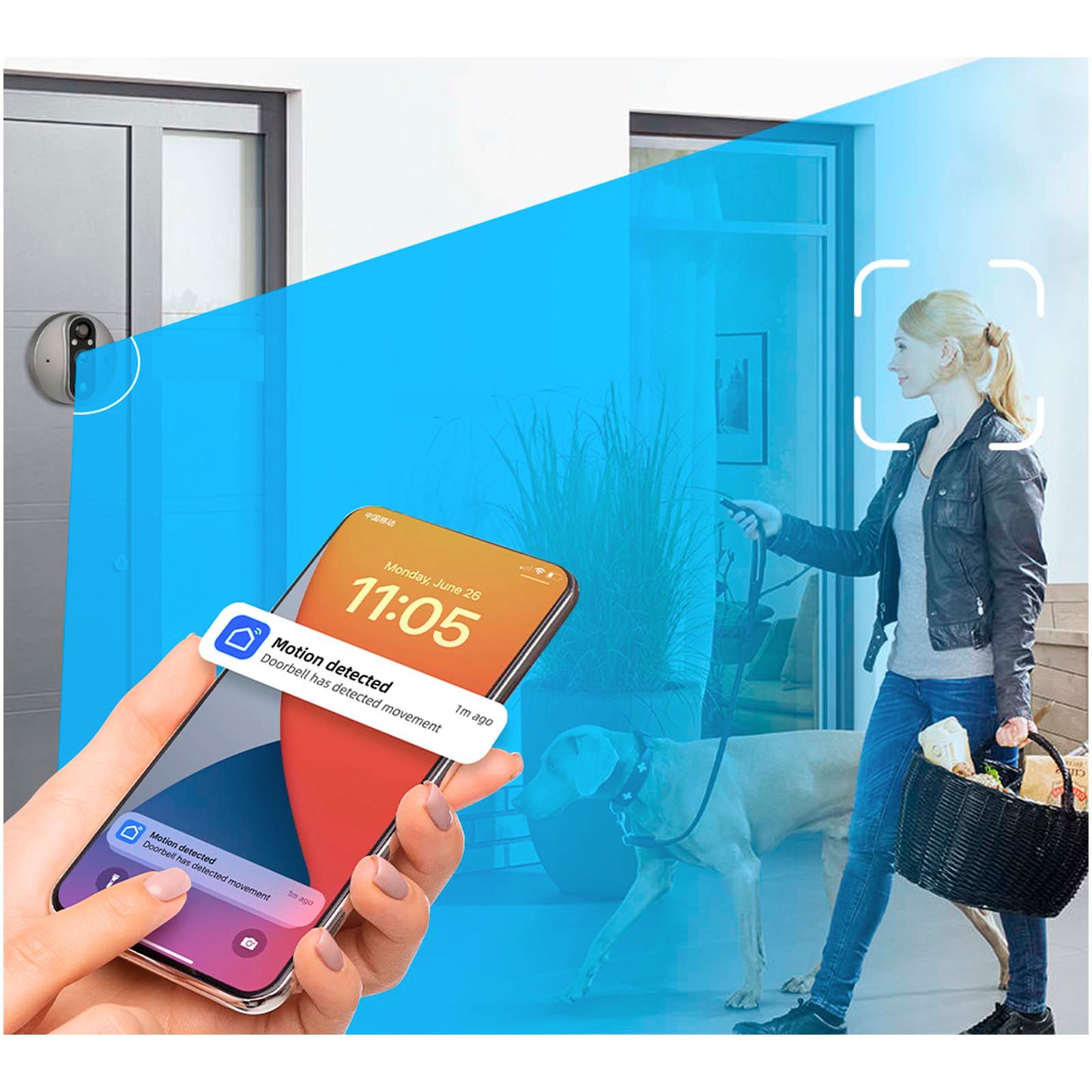 Prixton DV50 smart WiFi door viewer