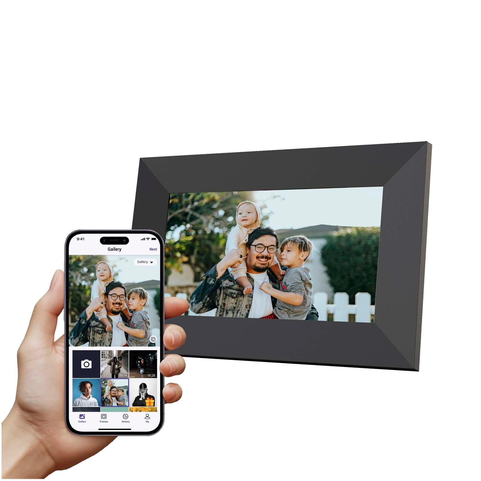 Prixton Prado S 7 tum digital fotoram med wifi