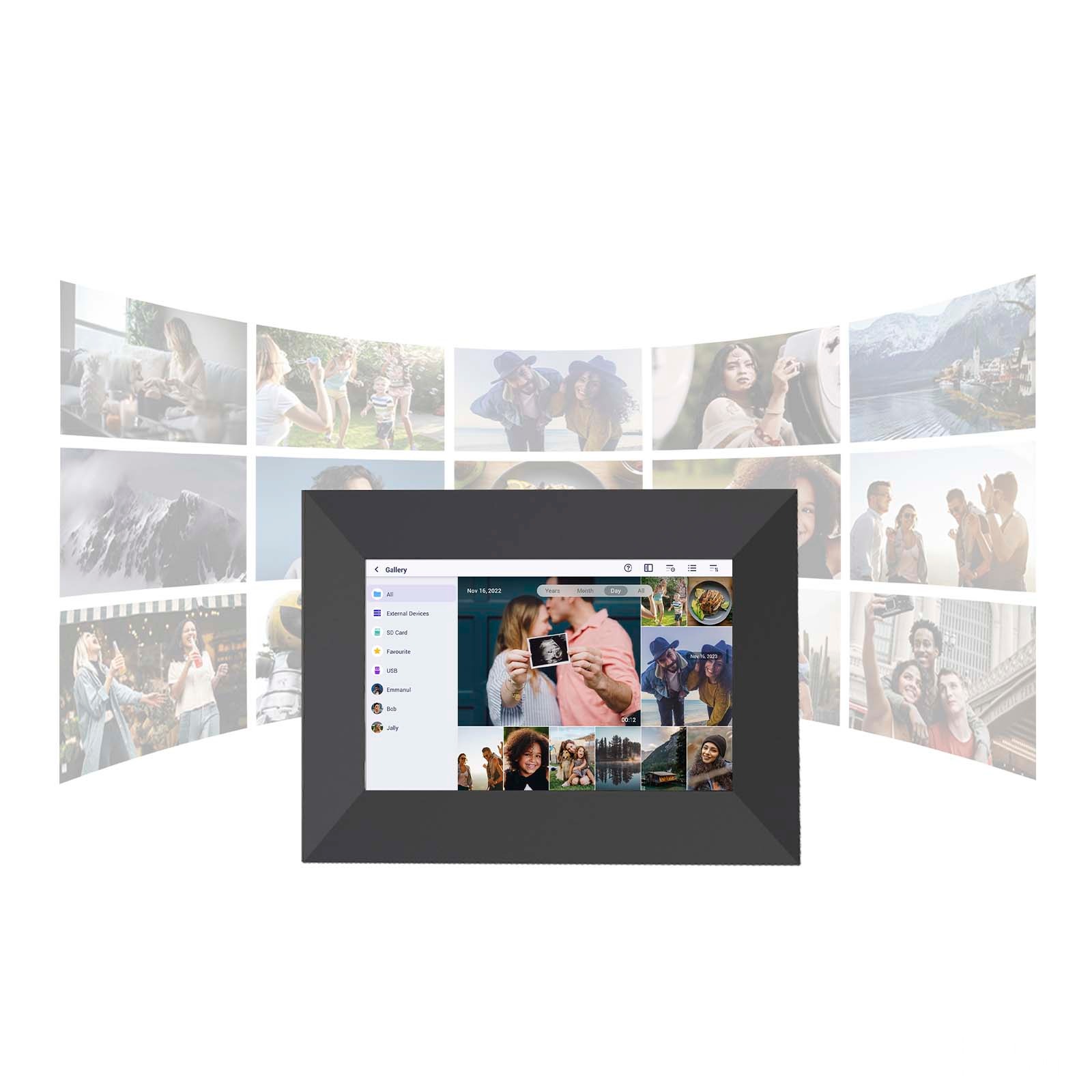 Prixton Prado S 7 tum digital fotoram med wifi