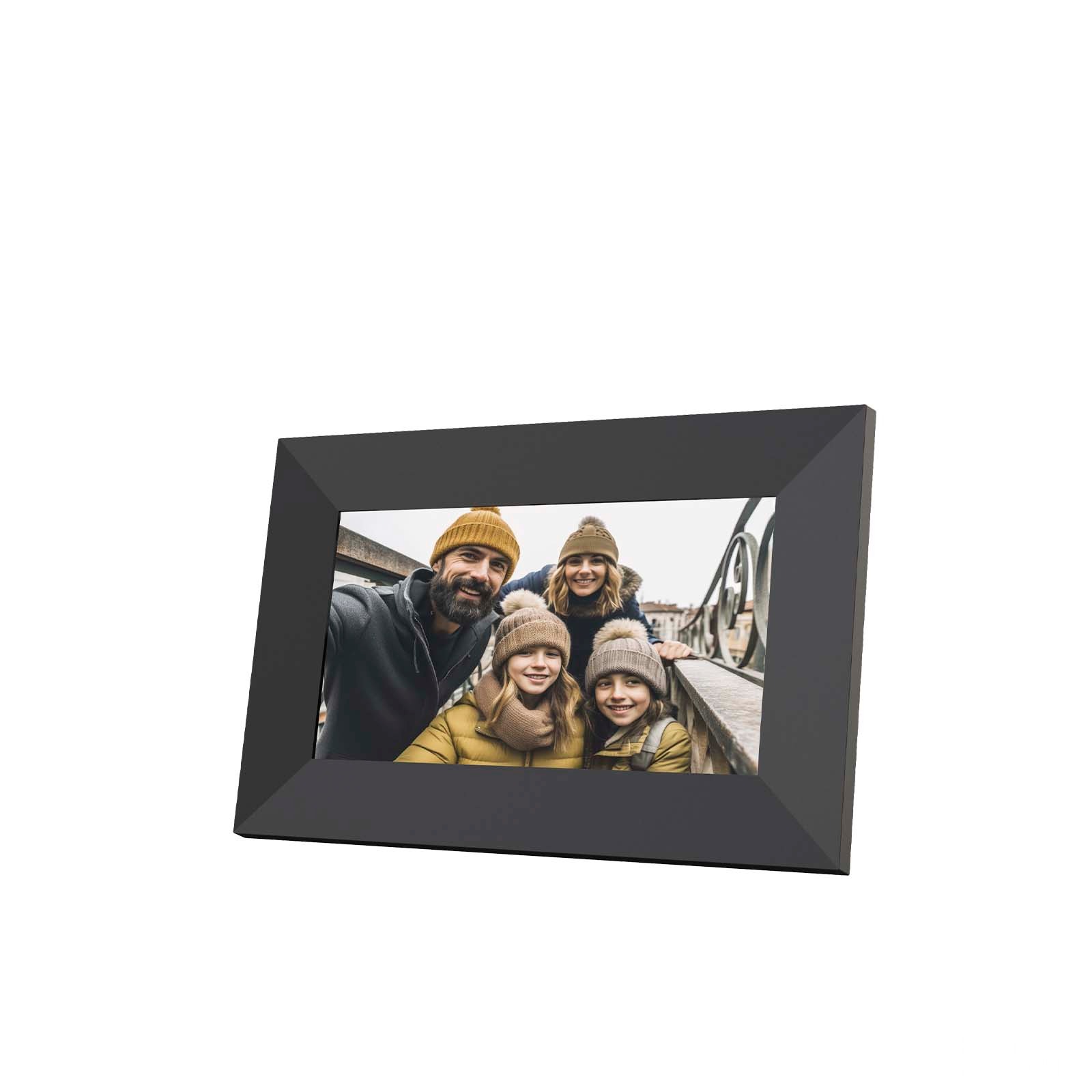 Prixton Prado S 7 inch digital photo frame with wifi - Svart with custom print