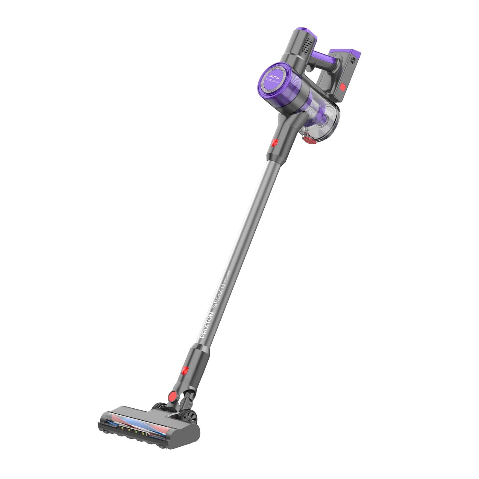 Prixton Sirocco Cyclone cordless vacuum cleaner - Grå with custom print