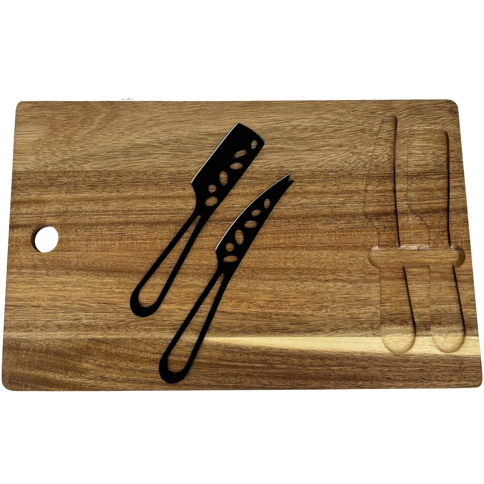 SCX.design K06 cheese board and knife set