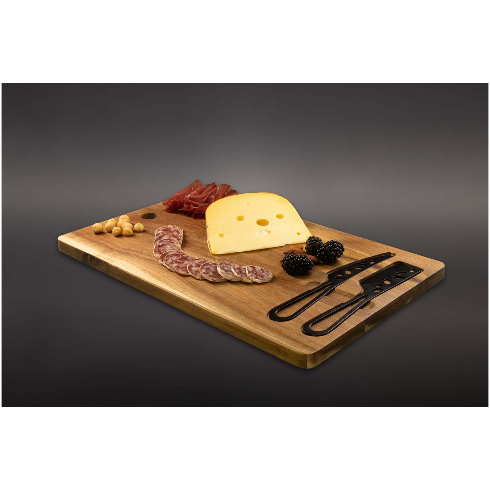 SCX.design K06 cheese board and knife set