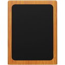 SCX.design O12 wooden pen holder with light-up logo and dual USB outputs - image 1