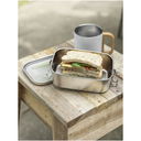 Titan 750 ml recycled stainless steel lunch box - image 3