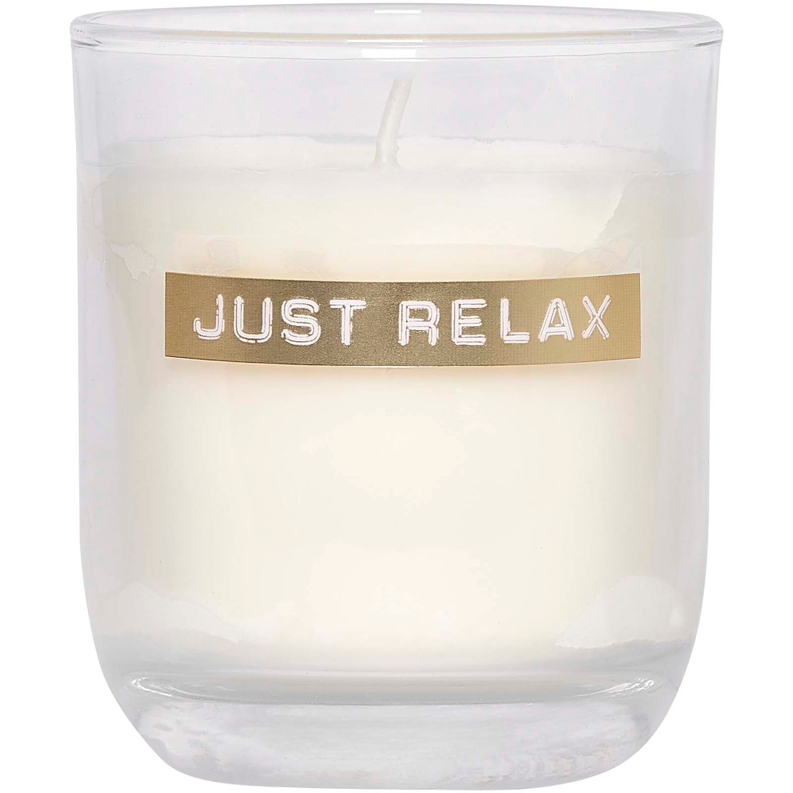 Wellmark Discovery 250 ml dispenser för handtvål och 150 g doftljus - Vit med tryck