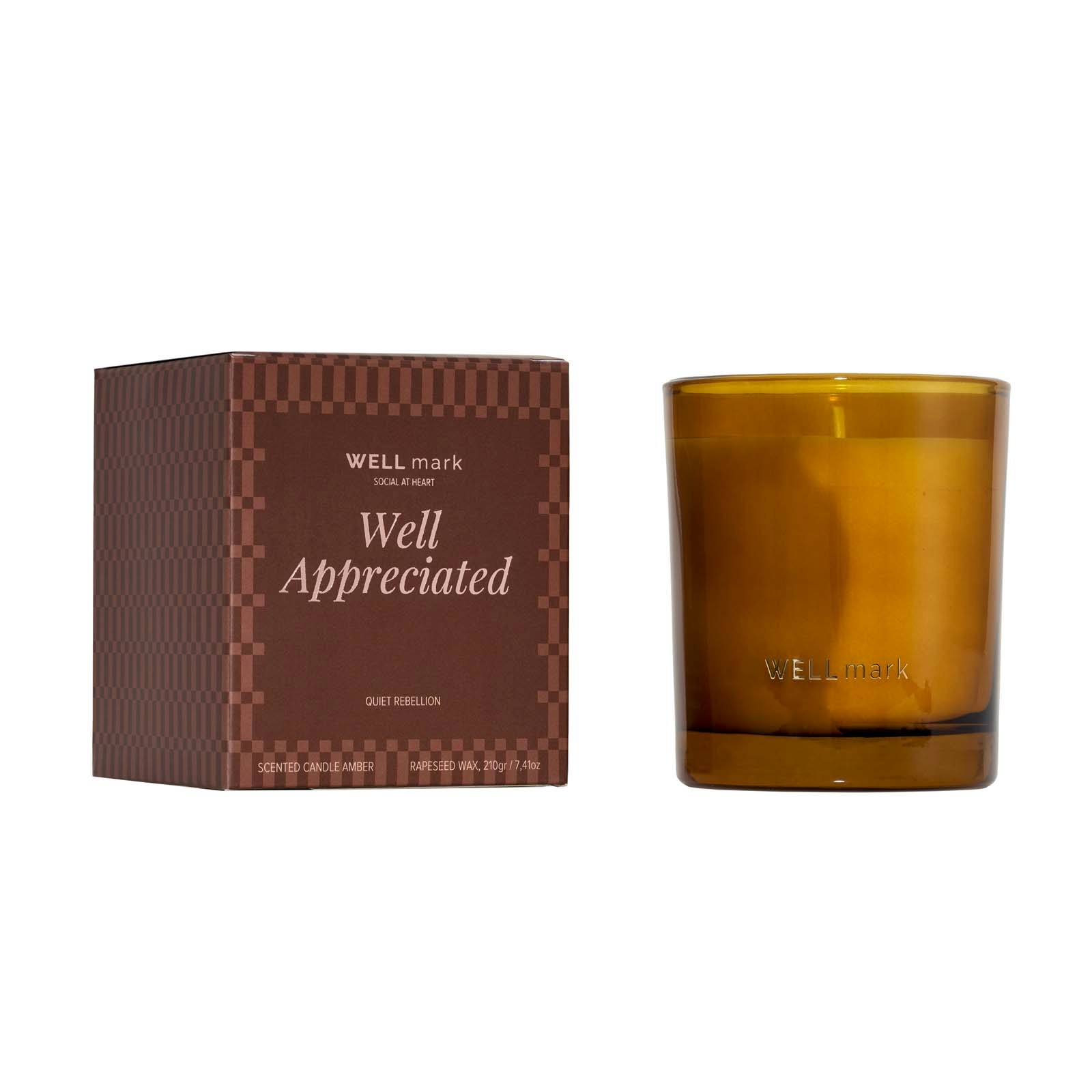 Wellmark Quiet Rebellion 210 g scented candle