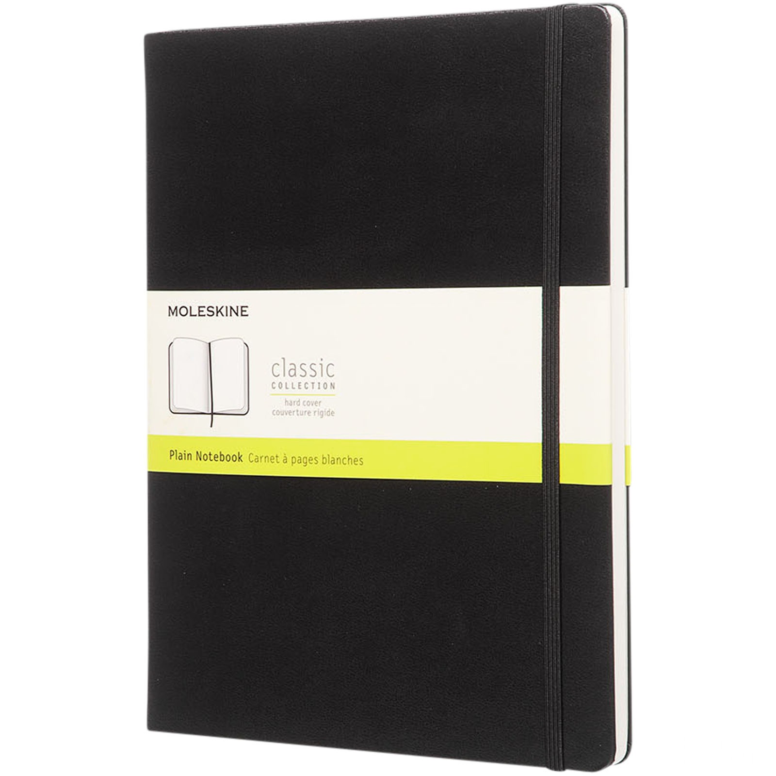 Classic XL av inbunden anteckningsbok, blankt papper