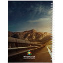 Desk-Mate® A5 innbundet udatert dagbok med trykk - bilde 3