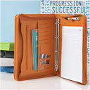 Ebony A4-mappe med håndtak og trykk - bilde 3