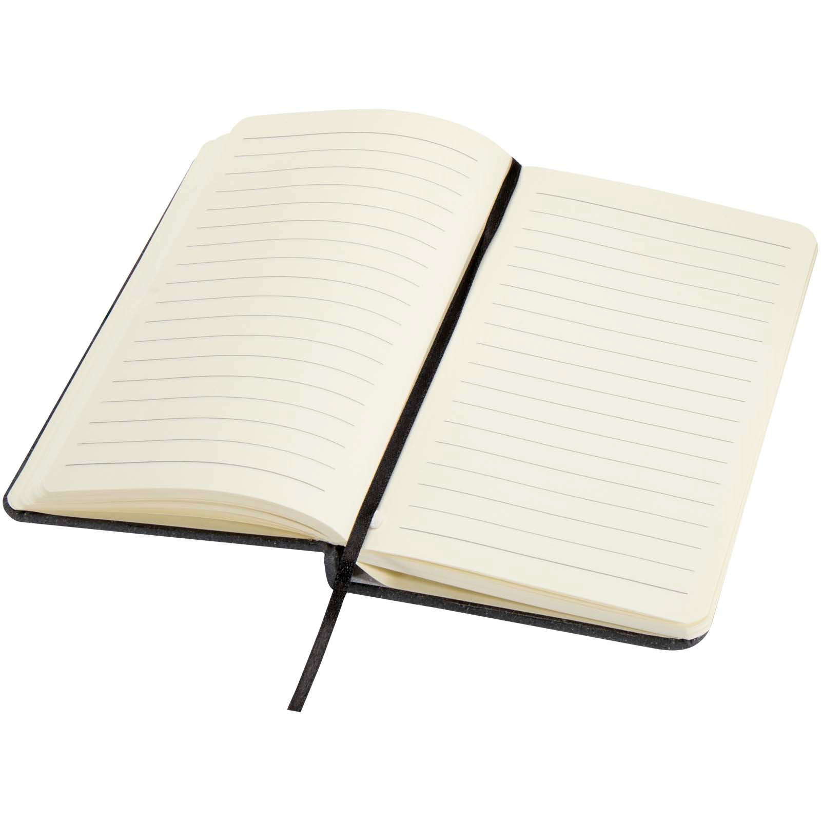 Kern inbunden A6 anteckningsbok och MagSafe-plånbok i presentförpackning  - Grå med tryck