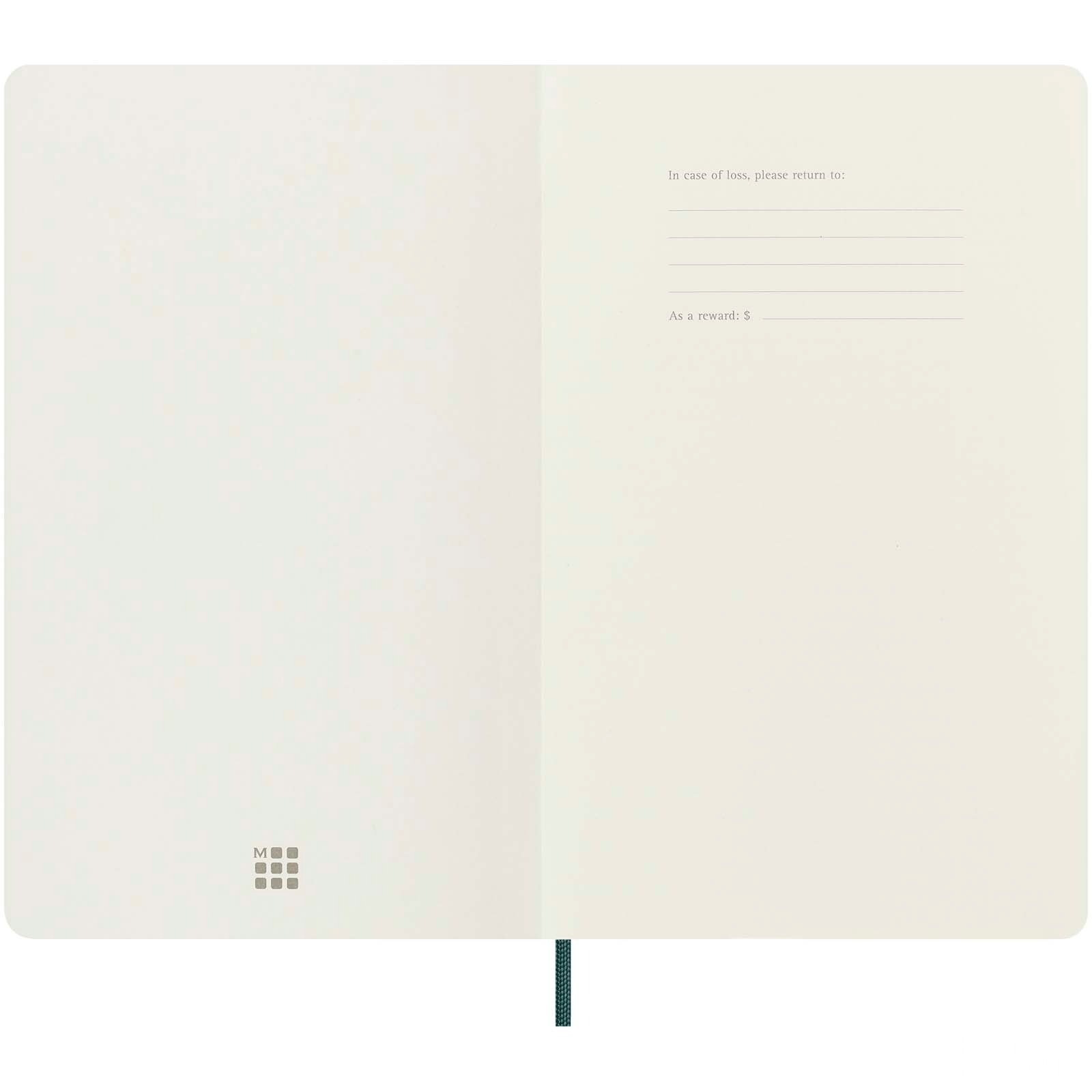 Moleskine 100% VEGEA® Boa L anteckningsbok med mjukt omslag – linjerad