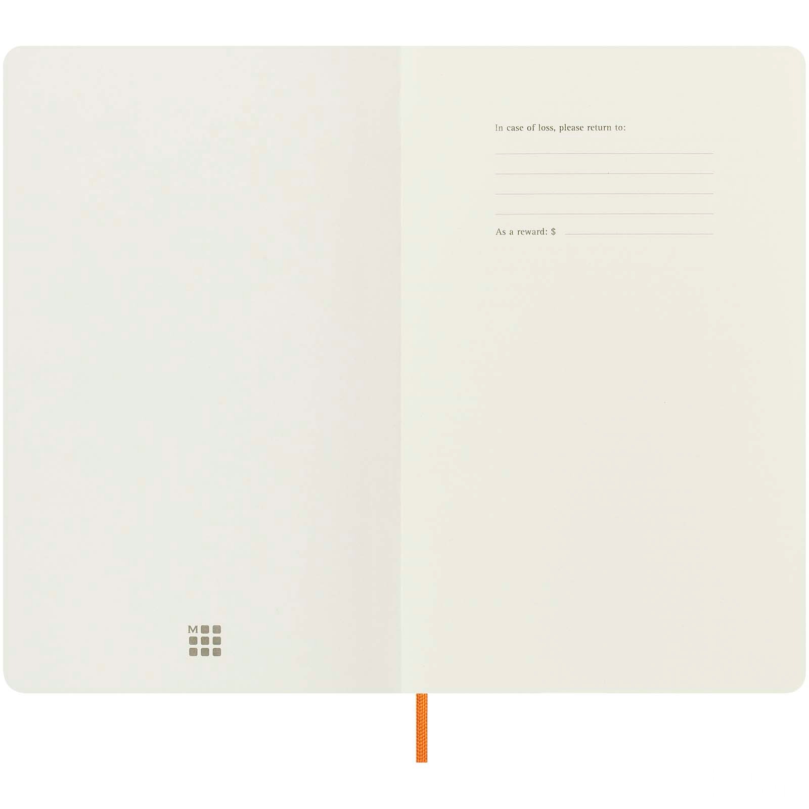 Moleskine 100% VEGEA® Capri L anteckningsbok med mjukt omslag – linjerad
