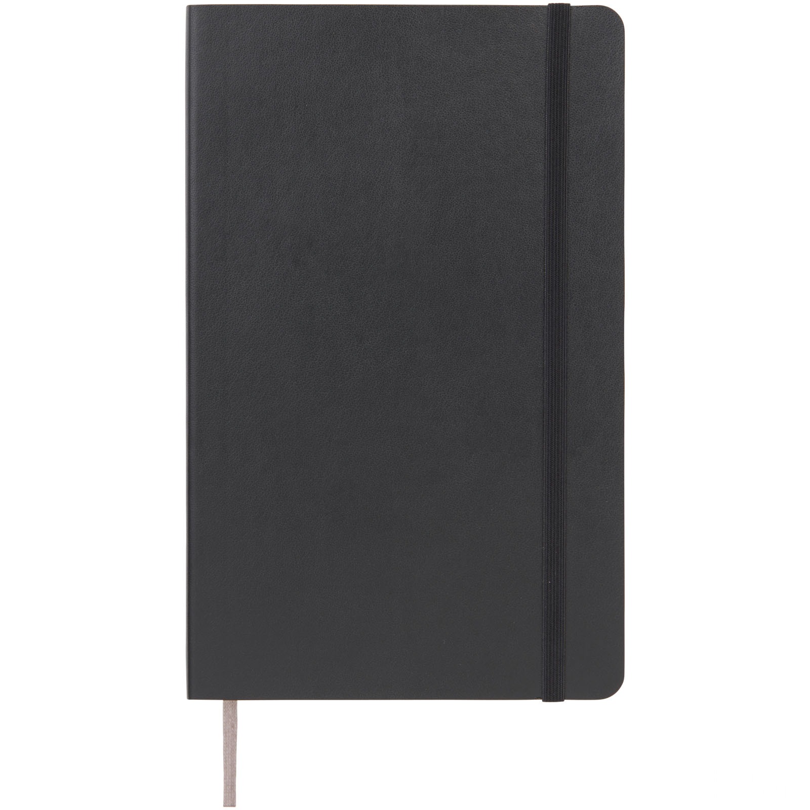 Moleskine Classic L soft cover notebook - squared - Svart, front view
