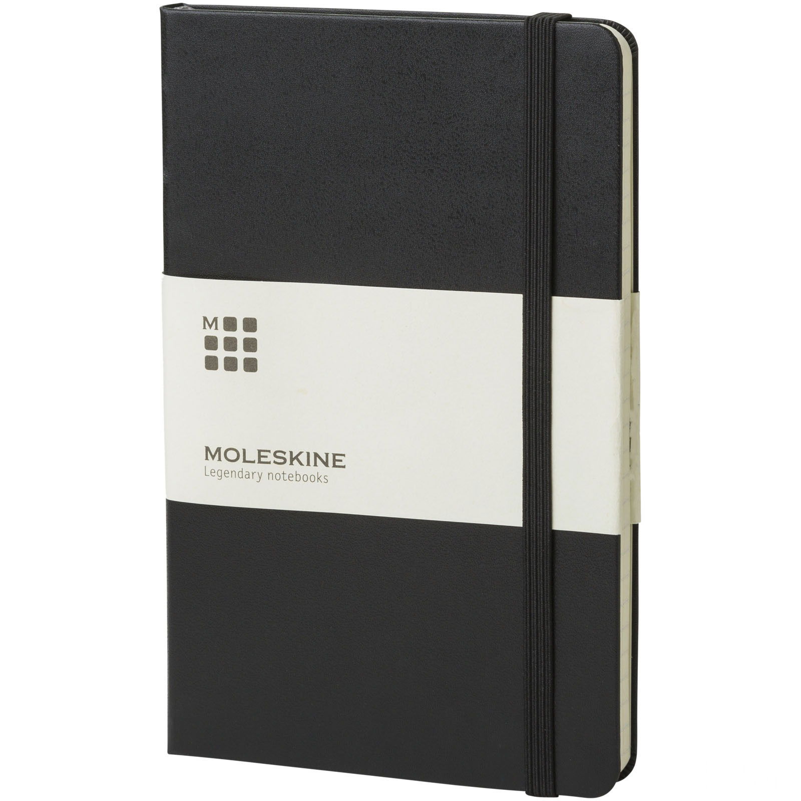 Moleskine Classic L innbundet notatbok – rutete med trykk
