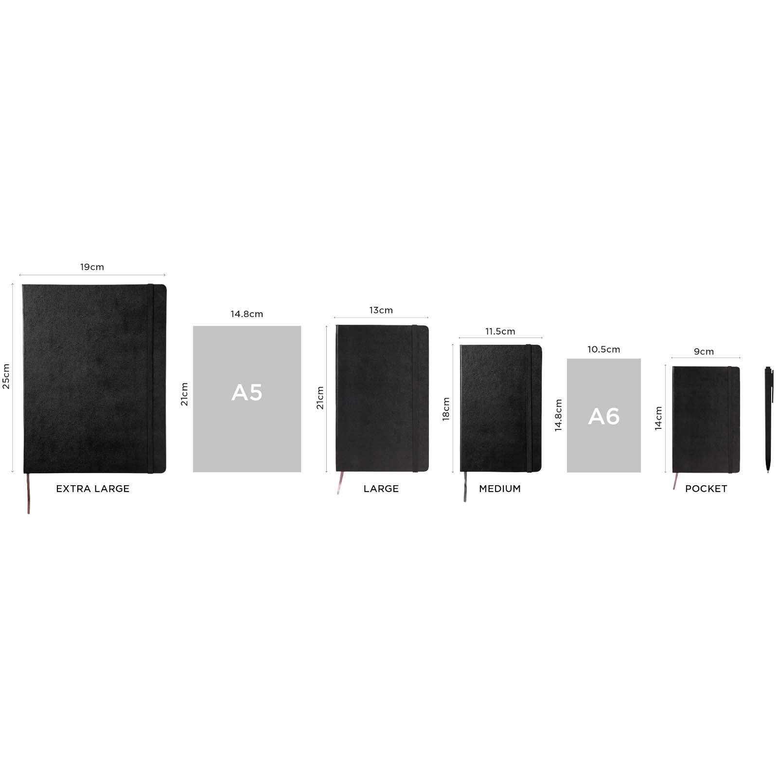 Moleskine hard cover 12 month PK daily planner