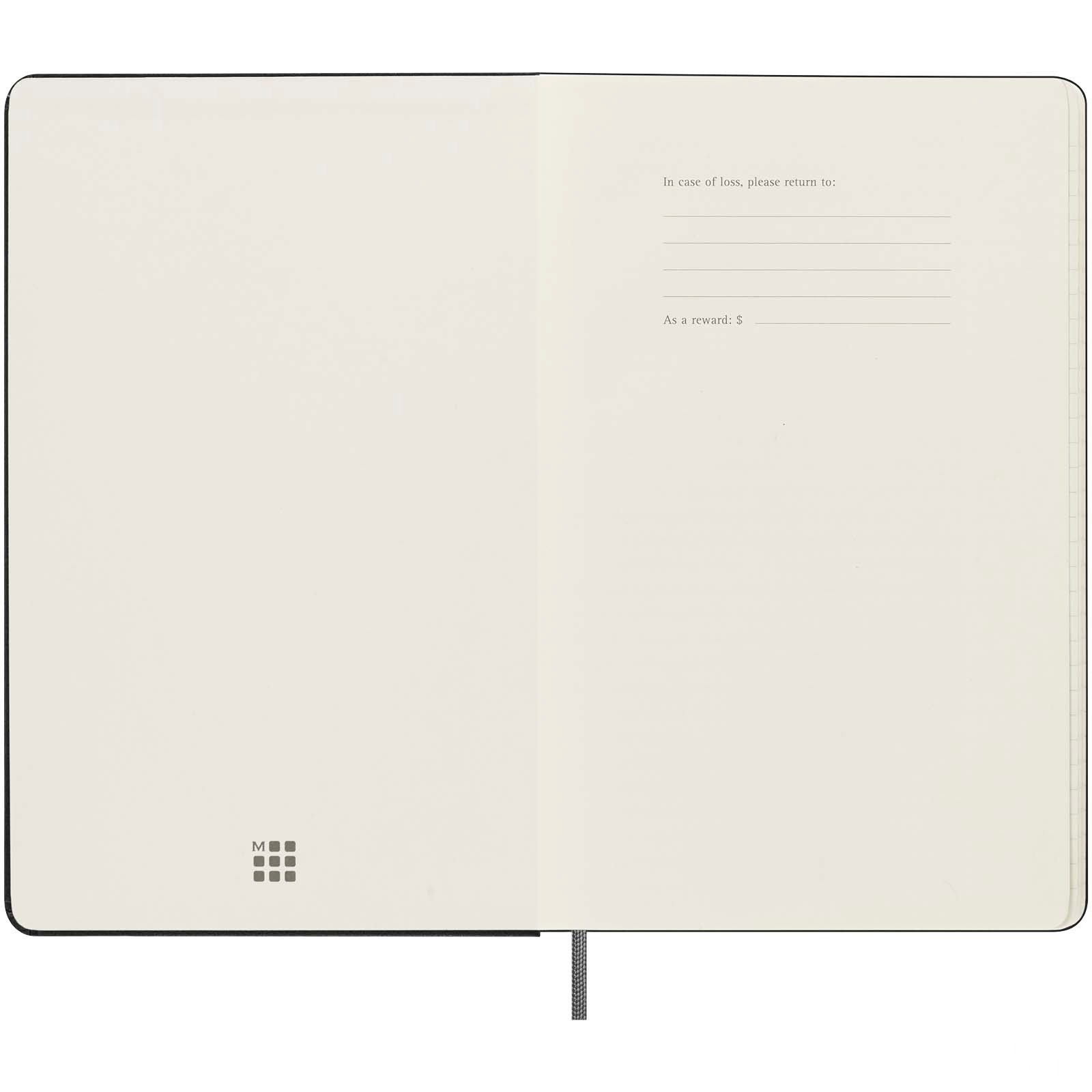 Moleskine hard cover undated L weekly planner