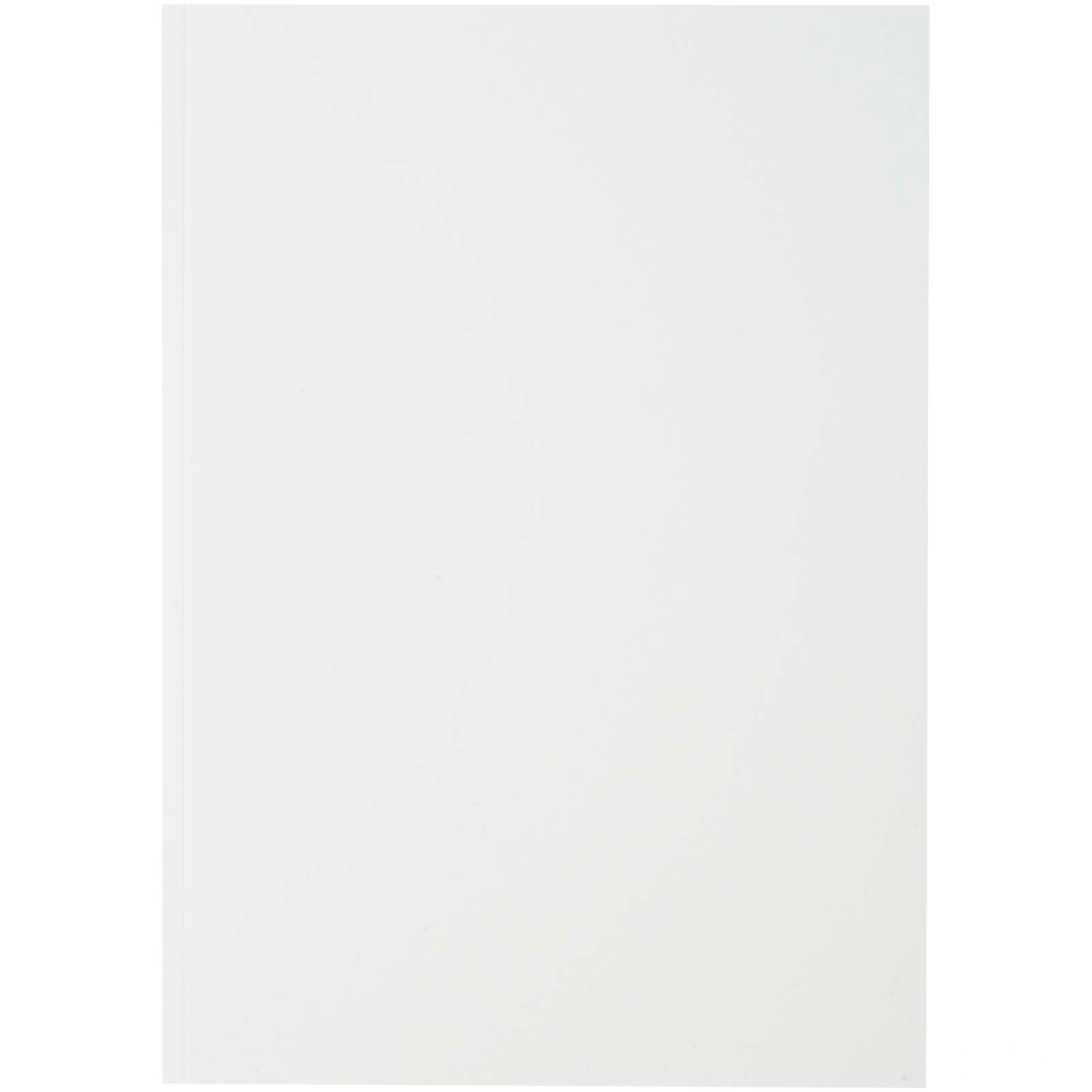 Novella Austen A5 soft cover notebook - 100 sheets - Vit, front view