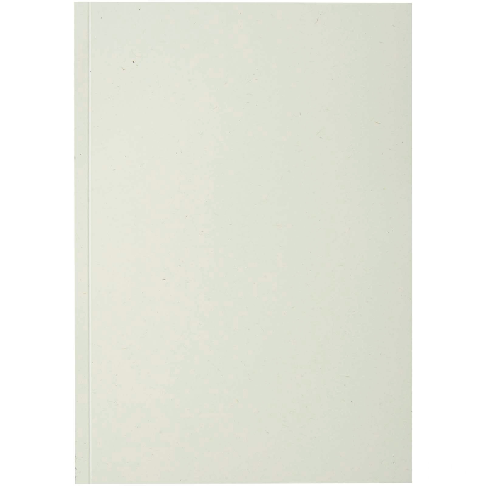 Novella Austen A5 recycled soft cover notebook - 100 sheets - Ivory White, front view