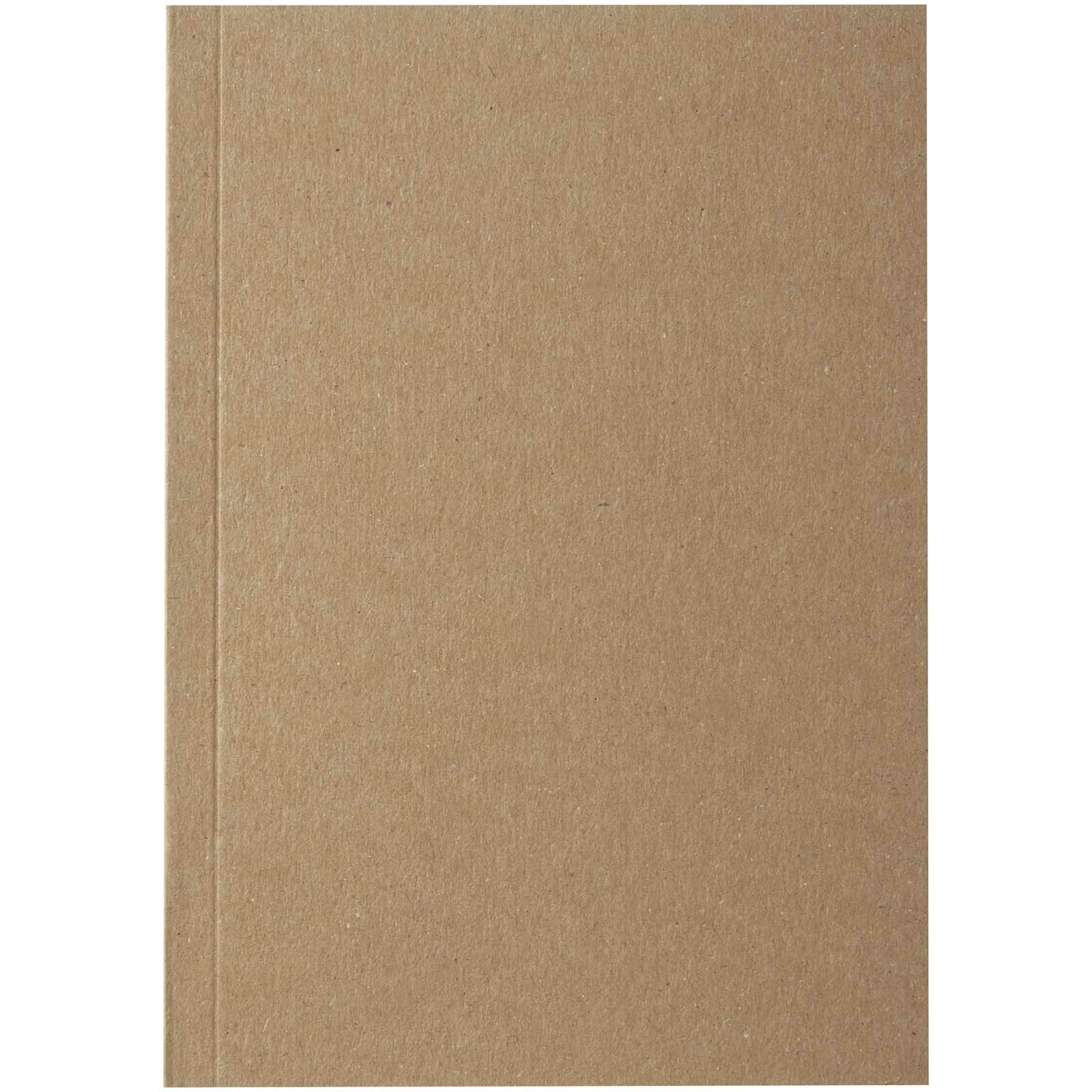 Novella Austen A6 anteckningsbok med återvunnet mjukt omslag med kraftpapper, 100 ark