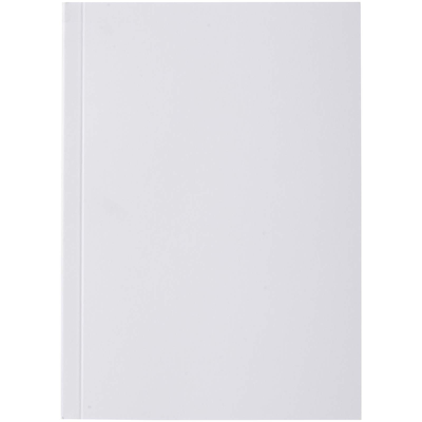 Novella Austen A6 soft cover notebook - 100 sheets - Vit, front view